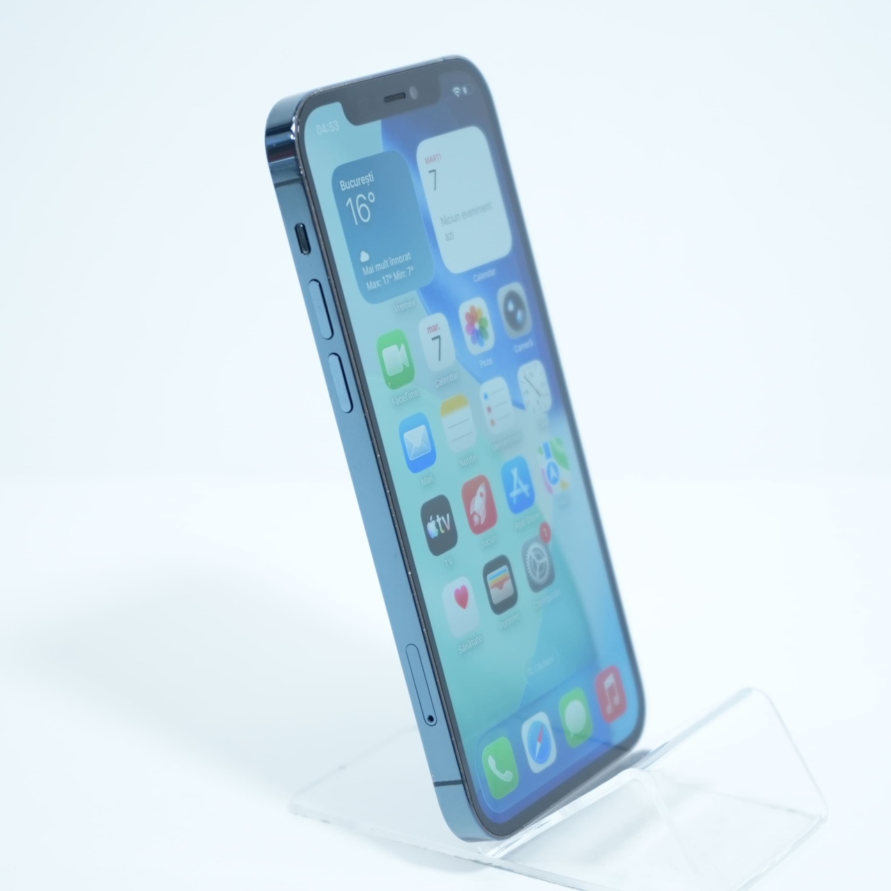 Telefon Apple iPhone 12 Pro 128GB, Pacific Blue - imagine 4