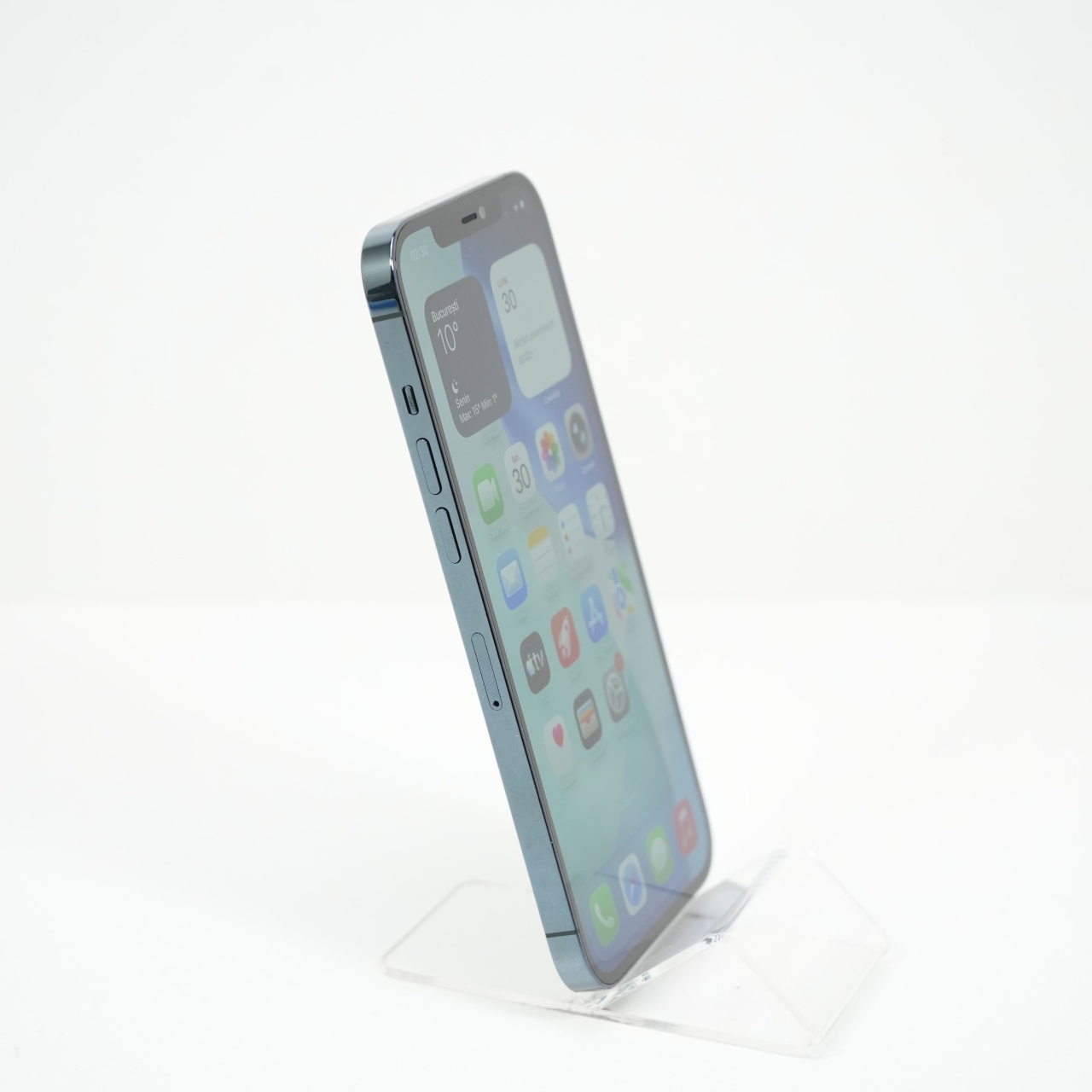 Telefon Apple iPhone 12 Pro Max 128GB, Pacific Blue - imagine 3