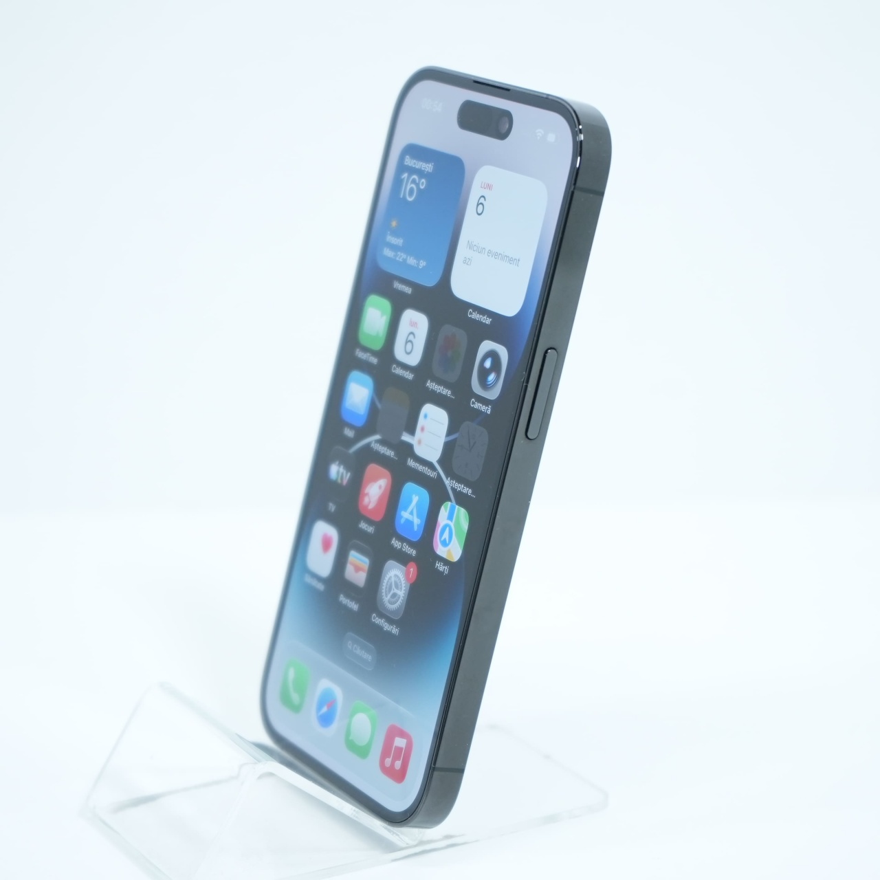 Telefon Apple iPhone 14 Pro 128GB, Space Black - imagine 3