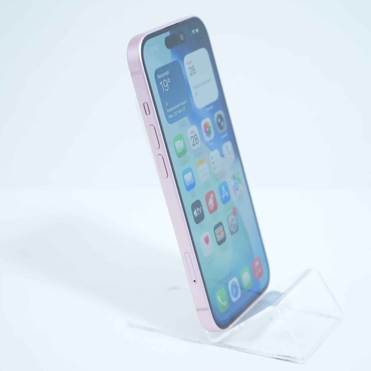 Telefon Apple iPhone 15 256GB, Pink - imagine 4