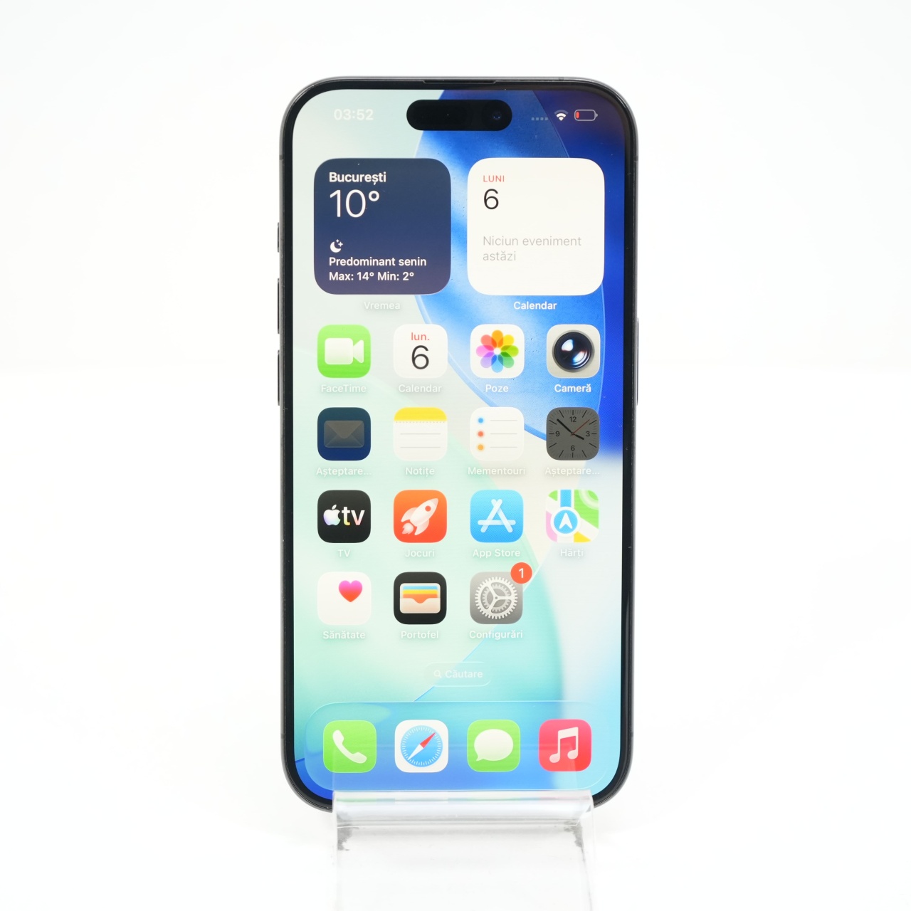 Telefon Apple iPhone 15 Pro 128GB, Black Titanium - imagine 8