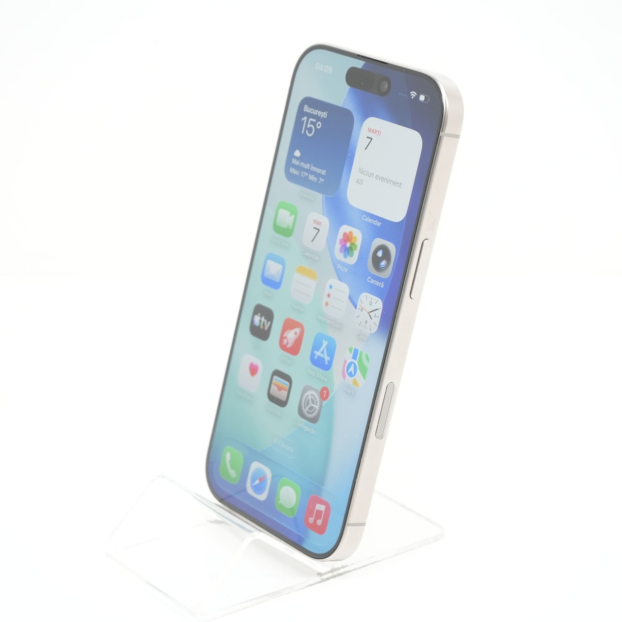 Telefon Apple iPhone 16 Pro 128GB, Natural Titanium - imagine 4