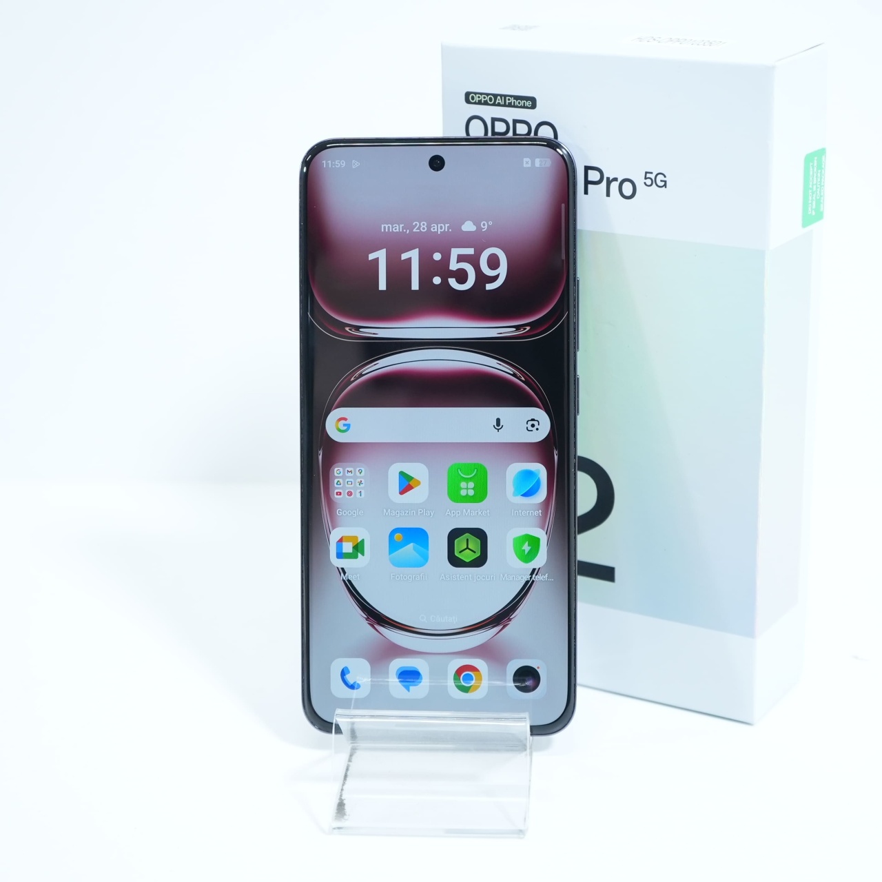 Telefon Oppo Reno12 Pro 512GB, Space Brown - imagine 2