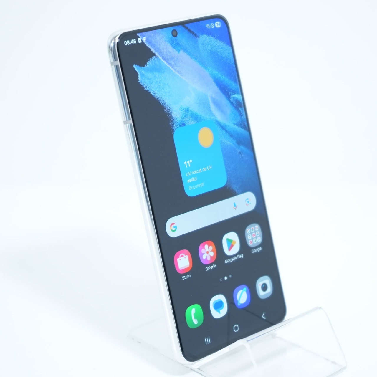 Telefon Samsung Galaxy S21 5G 128GB, Phantom White - imagine 4