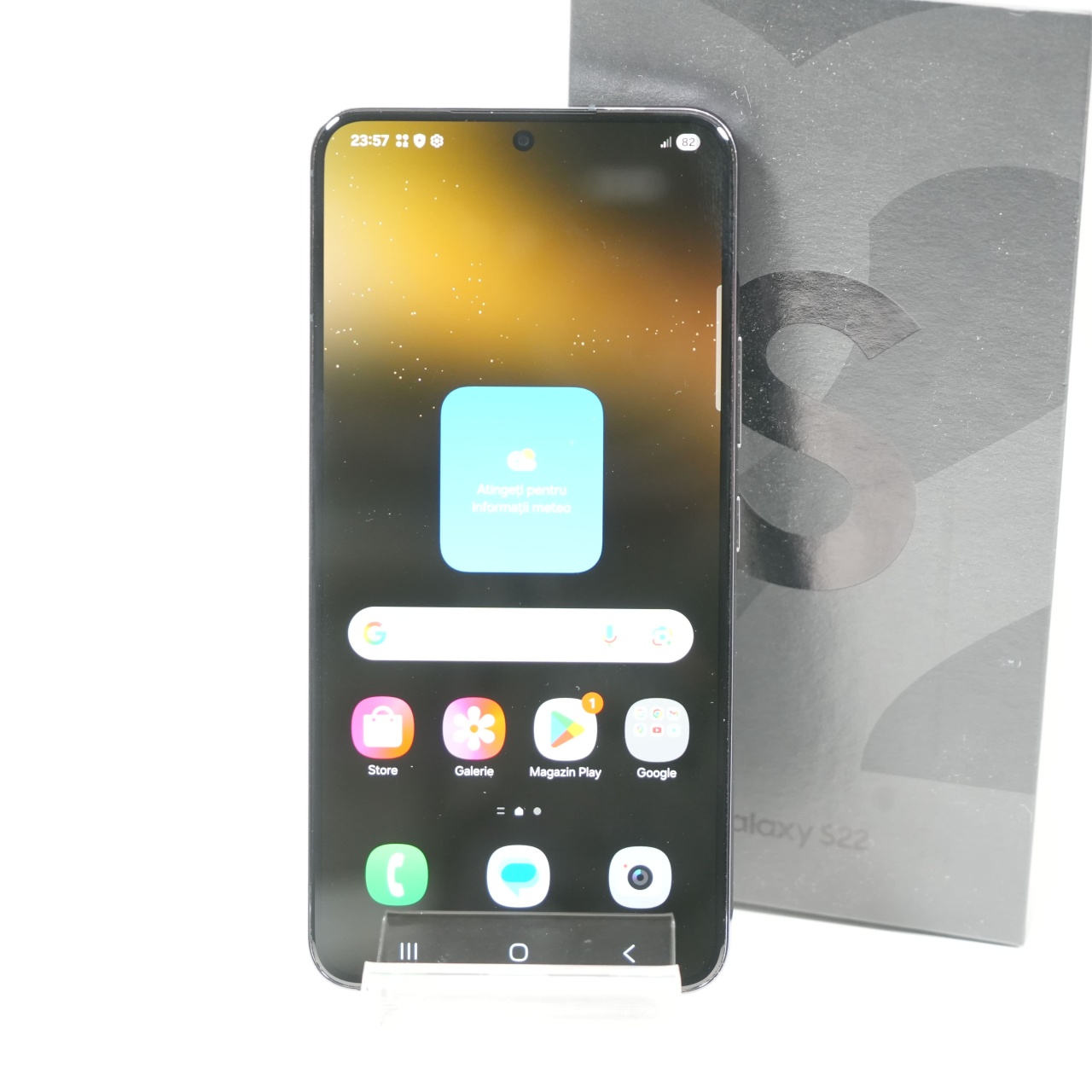 Telefon Samsung Galaxy S22 256GB, Phantom Black - imagine 8