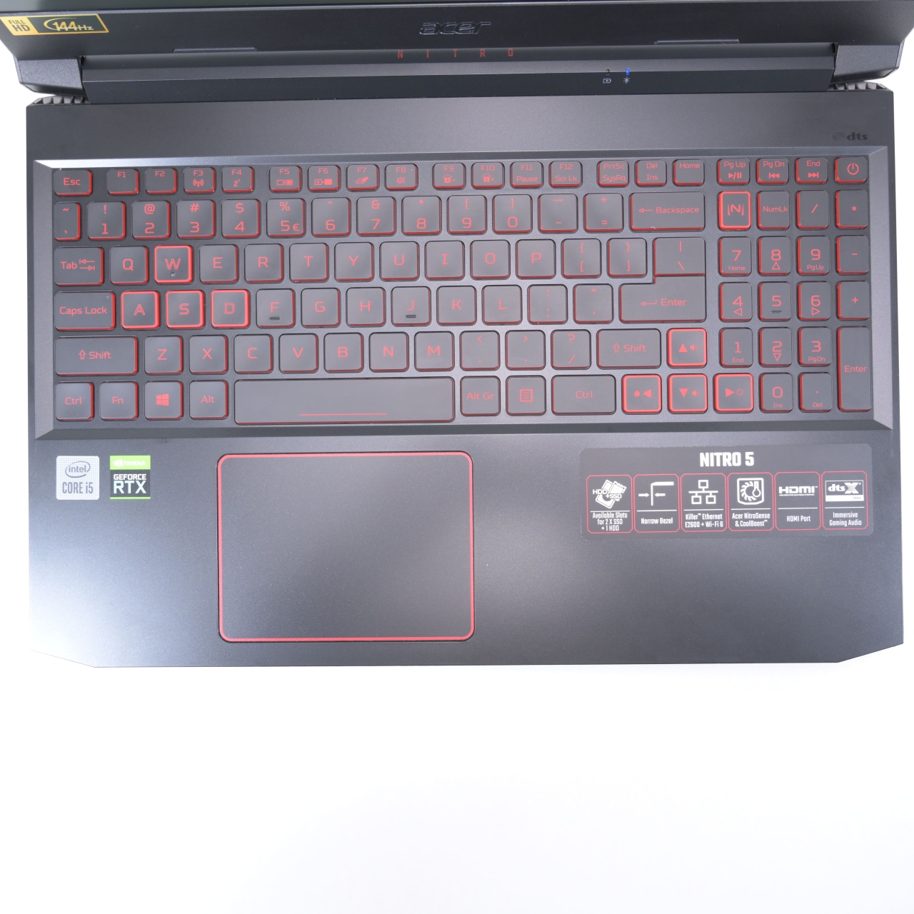 Laptop Acer Nitro 5 (AN515-55-51W3), Intel Core i5-10300H, 15.6