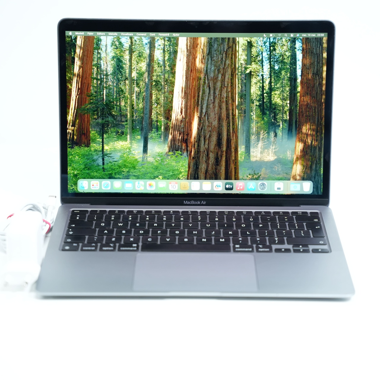 Laptop Apple MacBook Air 13 M1 (2020), 13.3", Rezolutie 2560x1600, M1, 256GB, M1, 7 nuclee - imagine 8