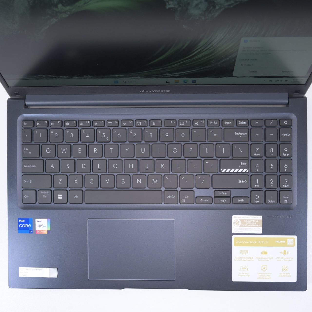 Laptop Asus Vivobook 15 (X1504VA-BQ141), Intel Core i7-1355U, 15.6