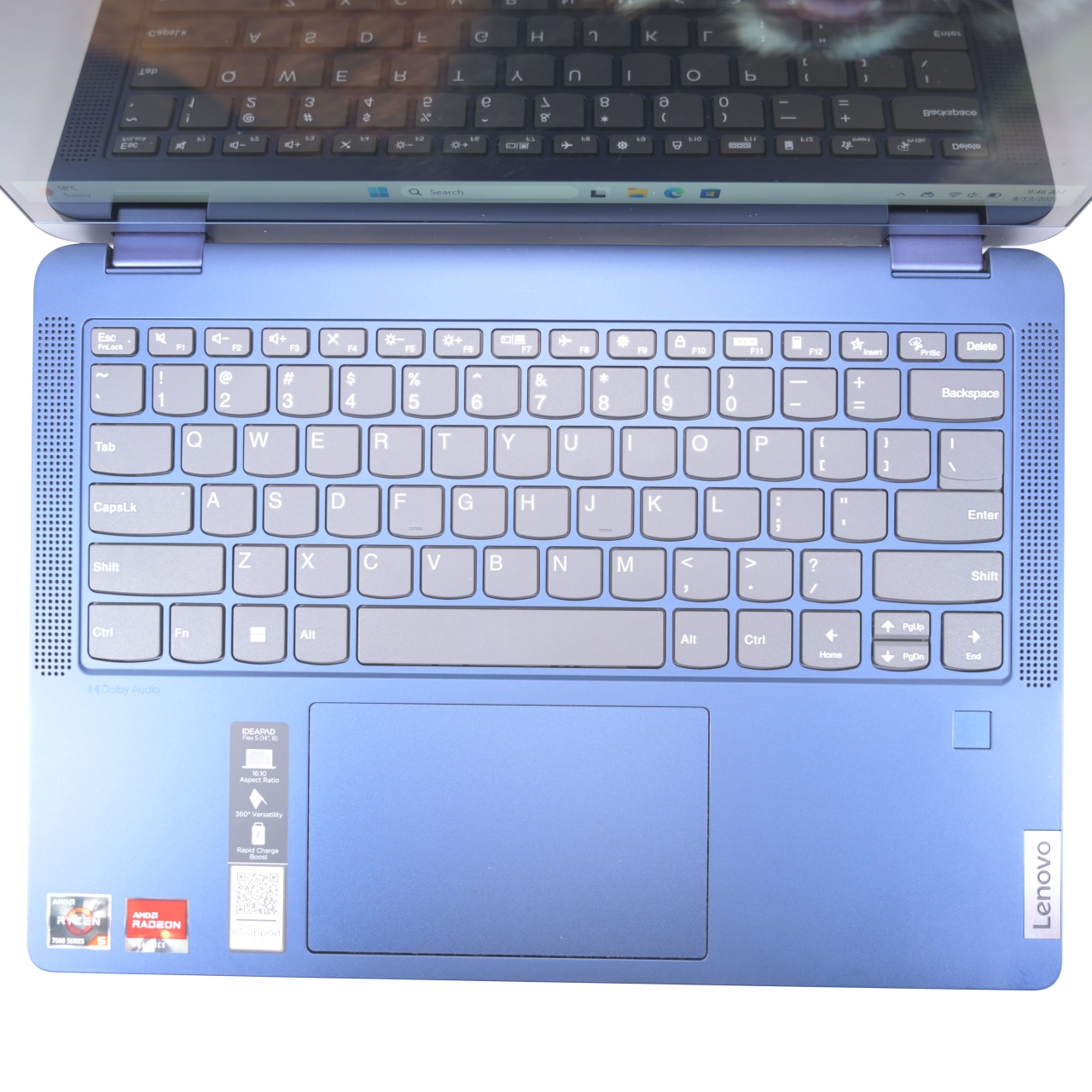 Laptop Lenovo IdeaPad Flex 5 14ABR8, AMD Ryzen 5 7430U, 14