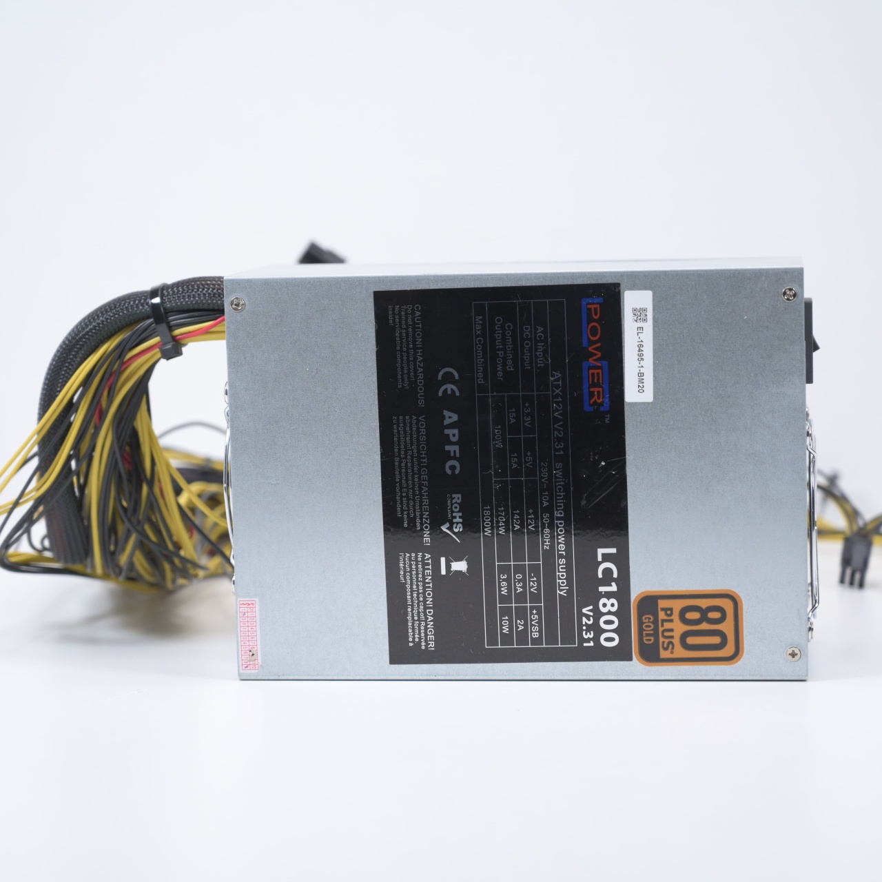 Sursa PC LC-Power 1800W mining - 1 | YEO