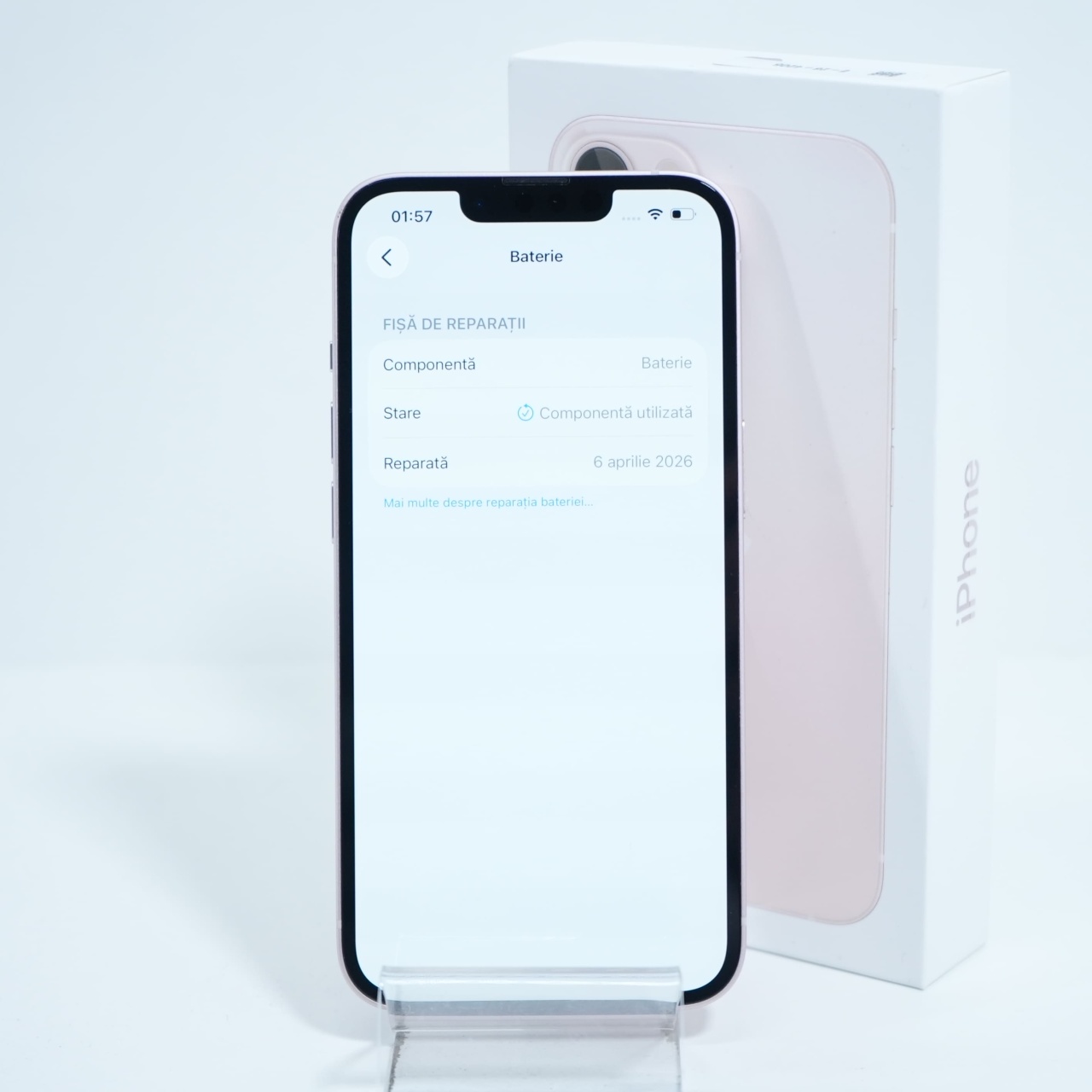 Telefon Apple iPhone 13 128GB, Pink - imagine 6