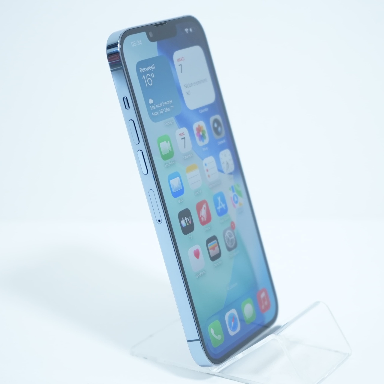 Telefon Apple iPhone 13 Pro Max 512GB, Sierra Blue - imagine 4