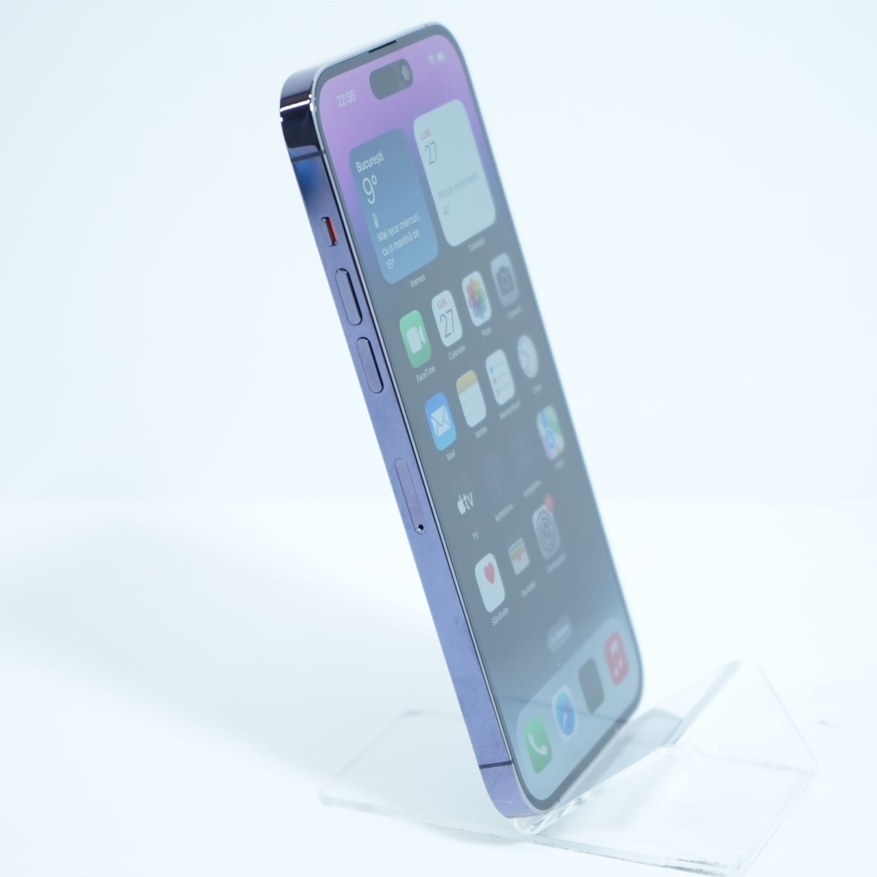 Telefon Apple iPhone 14 Pro Max 512GB, Deep Purple - imagine 4