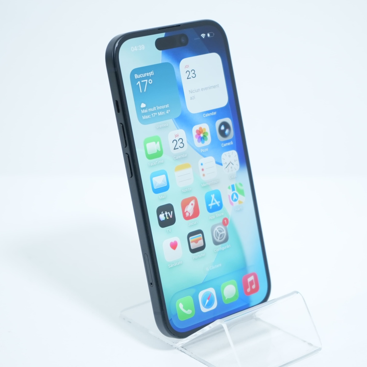 Telefon Apple iPhone 15 128GB, Black - imagine 4