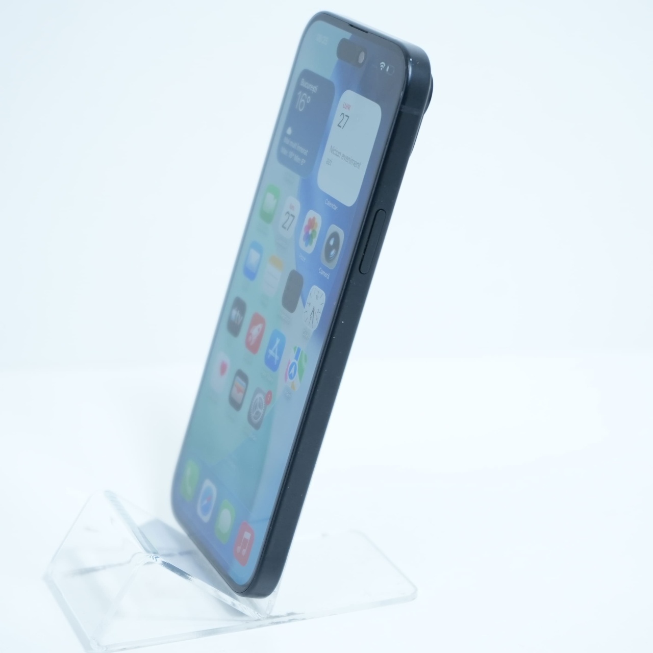 Telefon Apple iPhone 15 Plus 128GB, Black - imagine 3