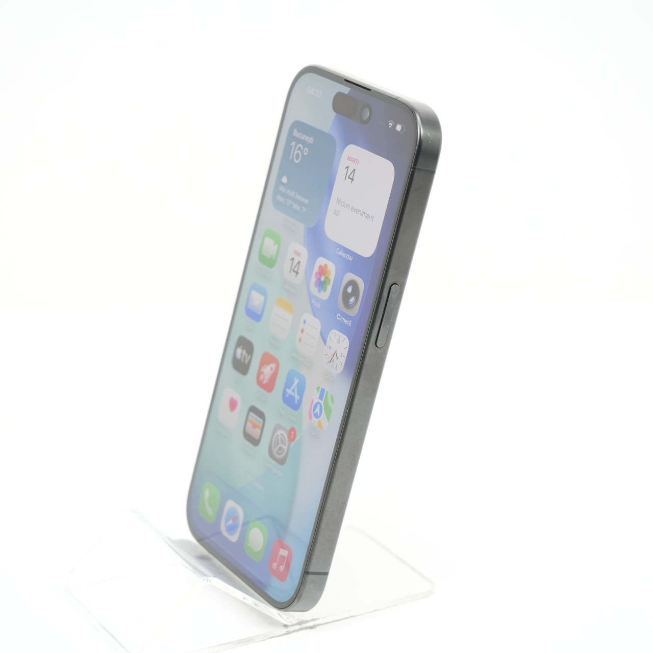 Telefon Apple iPhone 15 Pro 128GB, Black Titanium - imagine 4