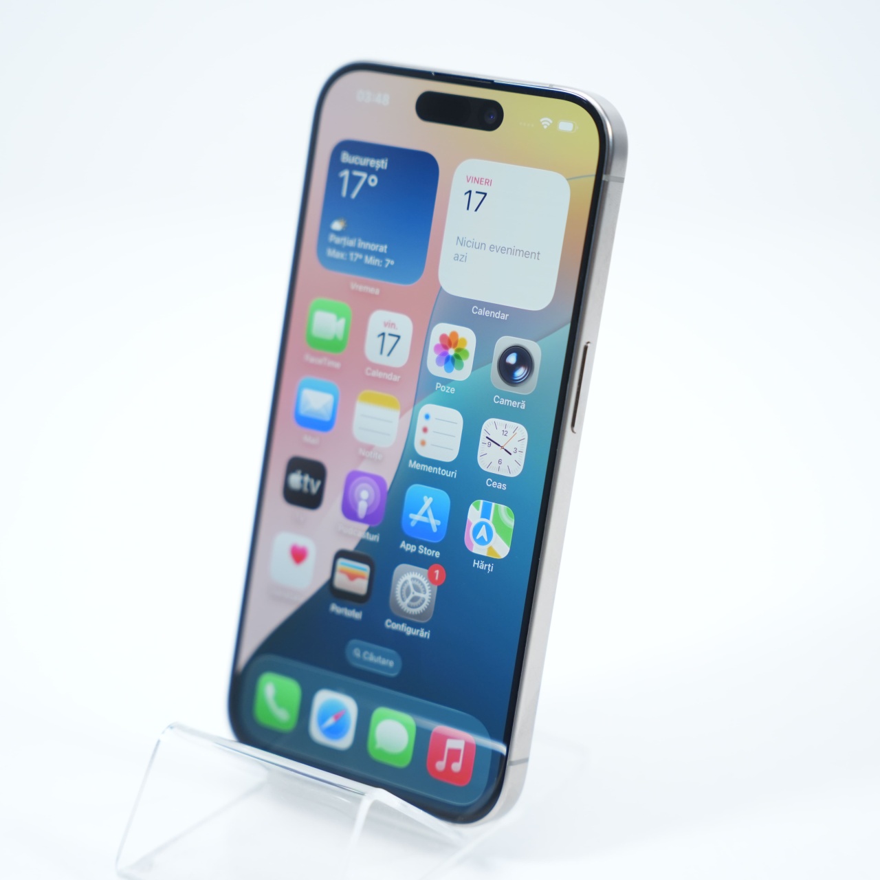 Telefon Apple iPhone 15 Pro 1TB, Natural Titanium - 1 | YEO