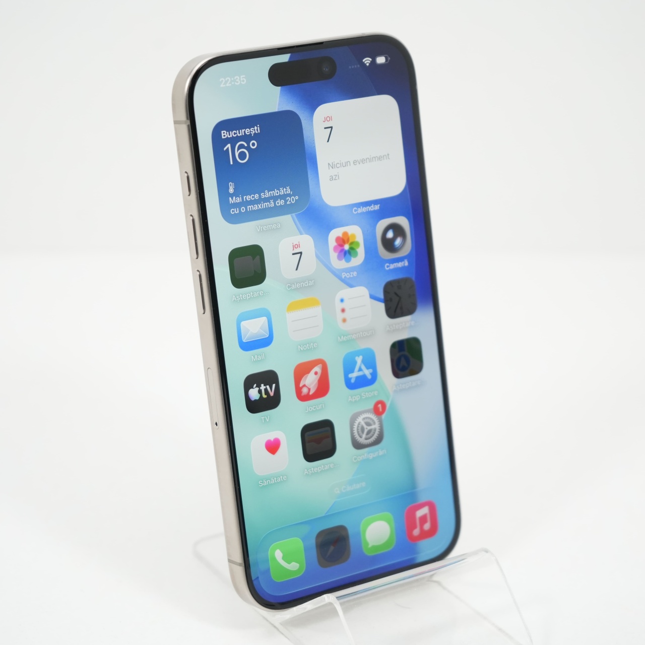 Telefon Apple iPhone 15 Pro 256GB, Natural Titanium - imagine 4