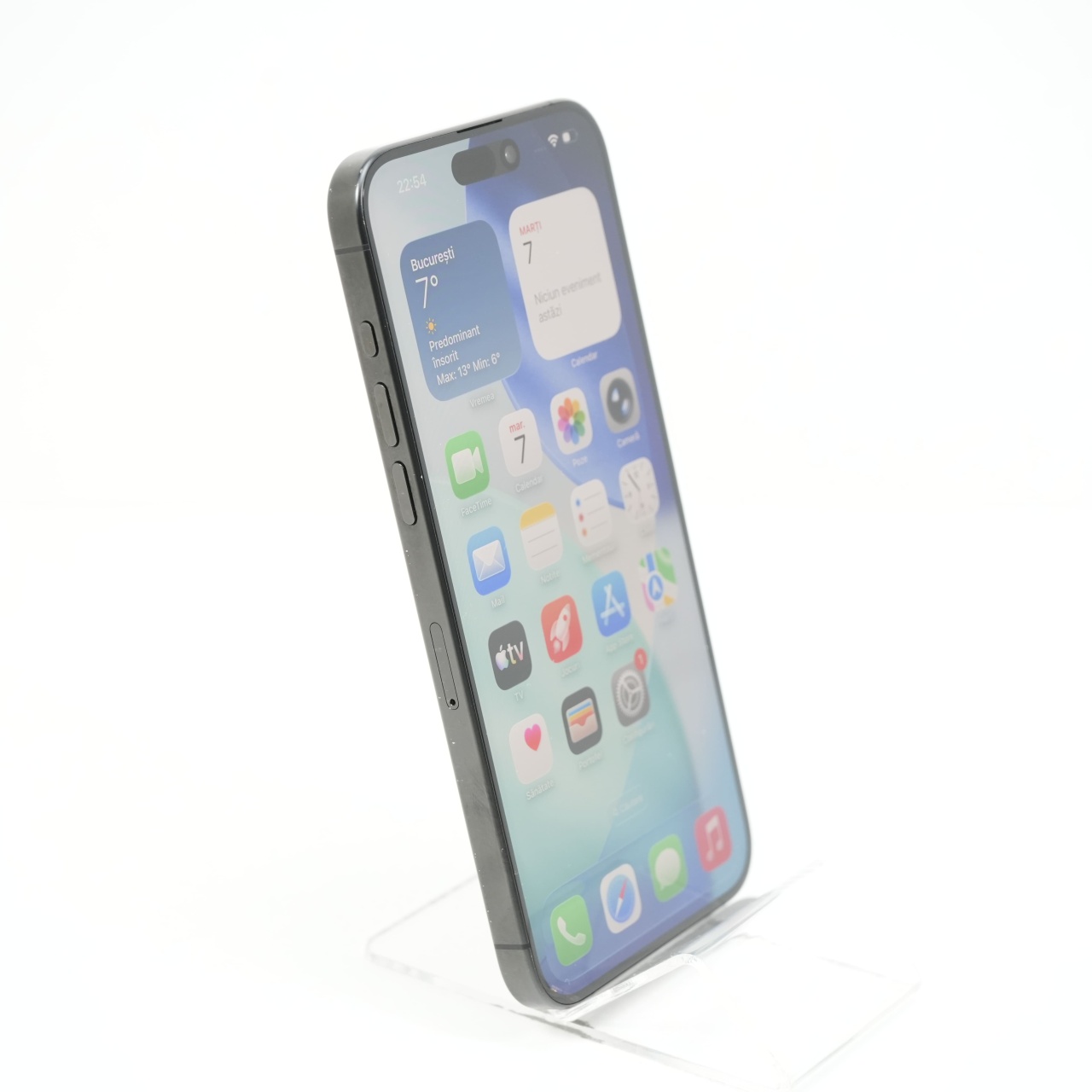 Telefon Apple iPhone 15 Pro Max 256GB, Black Titanium - imagine 3