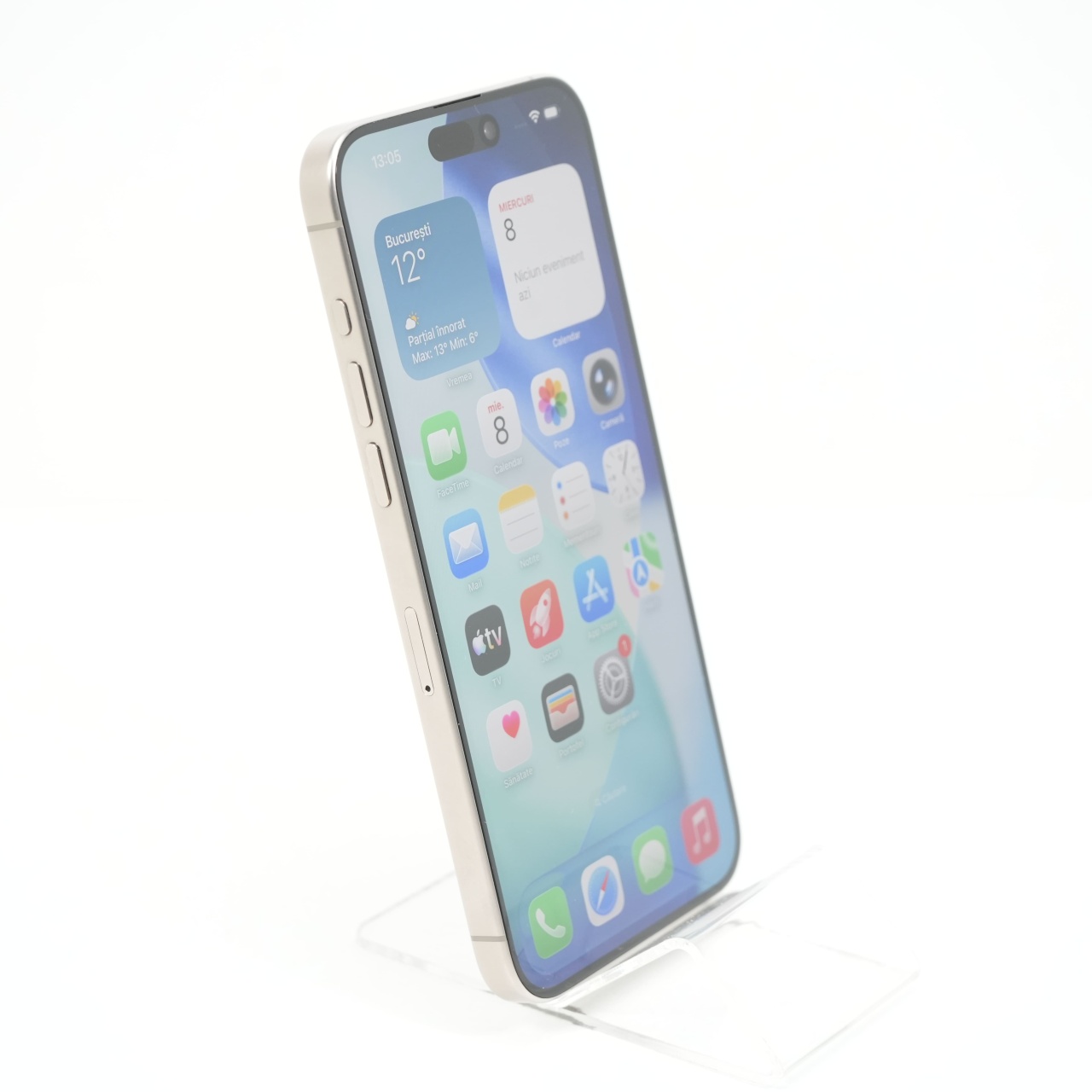 Telefon Apple iPhone 15 Pro Max 256GB, Natural Titanium - imagine 3