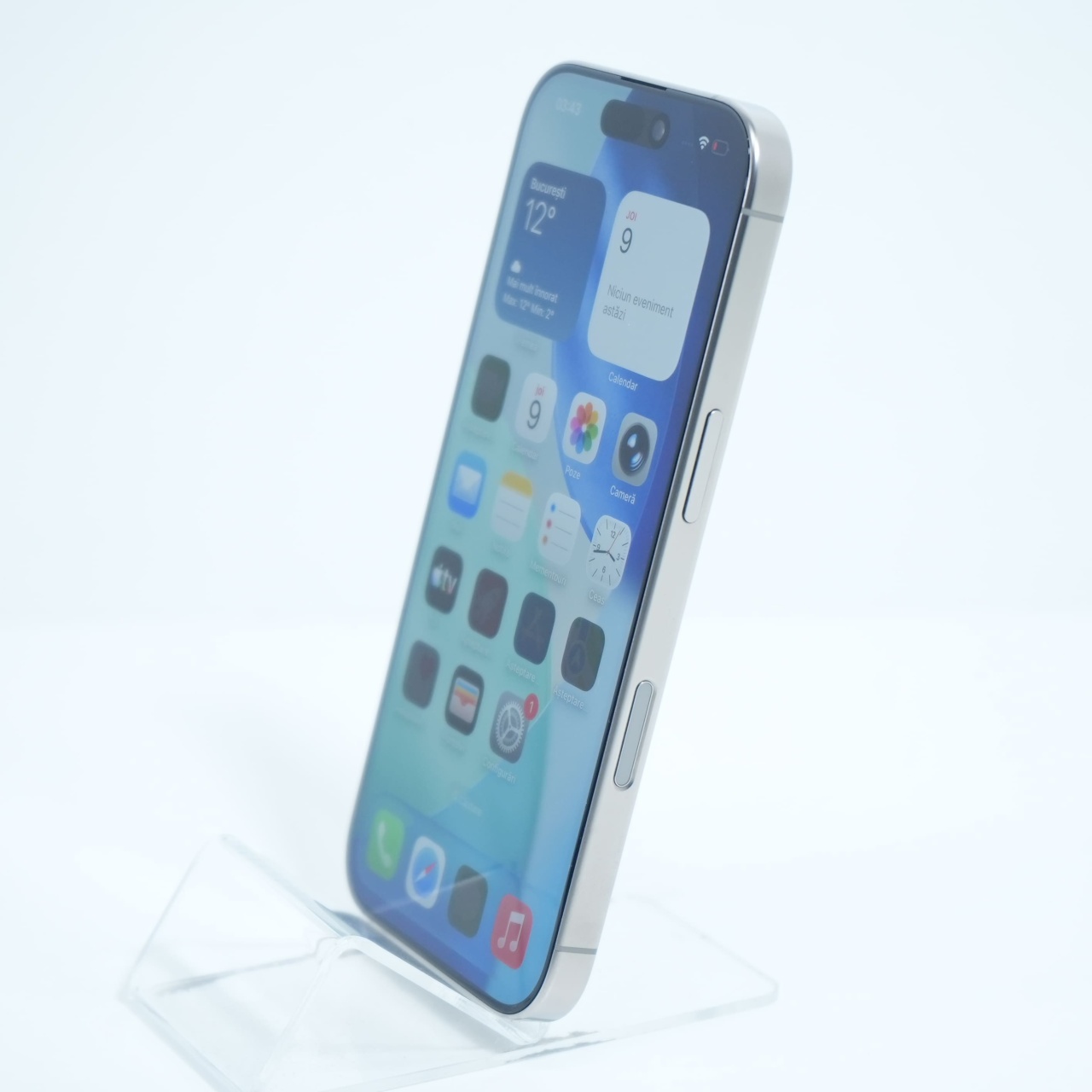 Telefon Apple iPhone 16 Pro 128GB, Natural Titanium - imagine 3