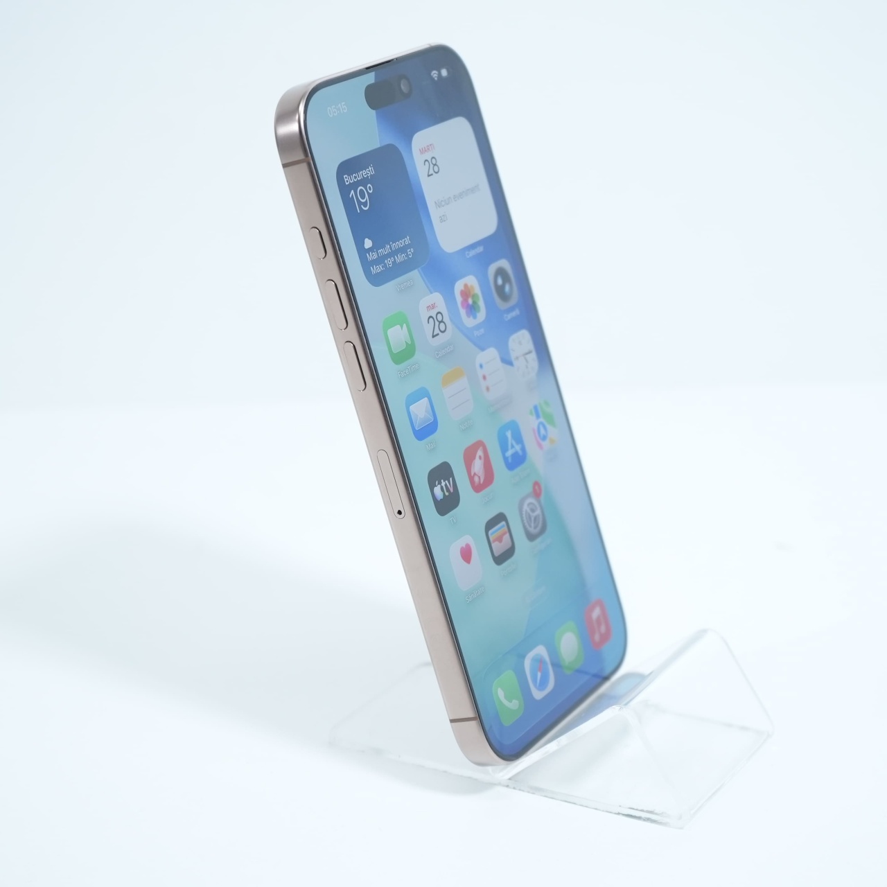 Telefon Apple iPhone 16 Pro Max 256GB, Desert Titanium - imagine 3