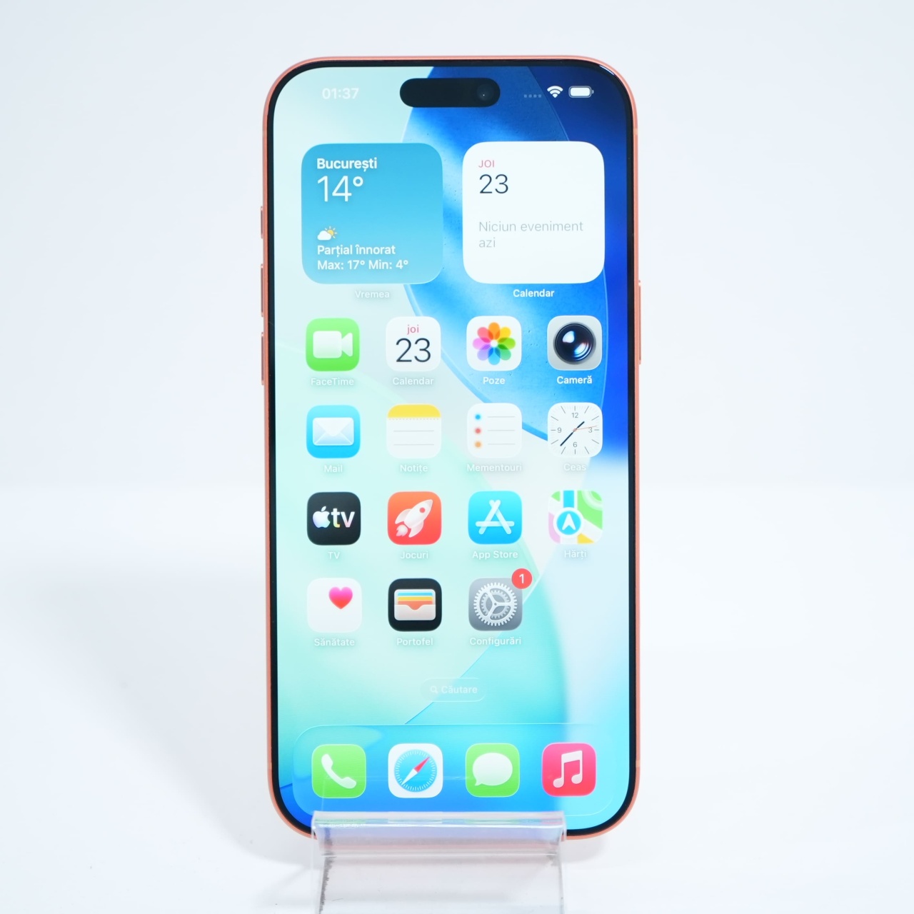 Telefon Apple Iphone 17 Pro Max 256GB, Cosmin Orange - imagine 5