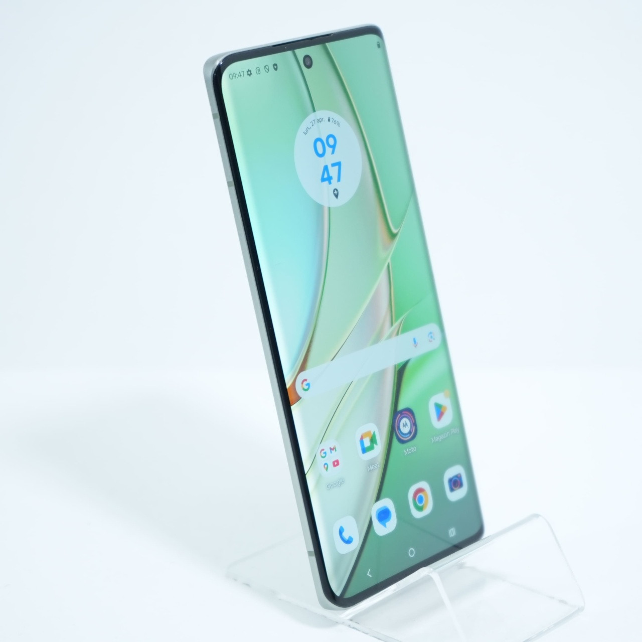 Telefon Motorola Edge 40, Nebula Green - imagine 4