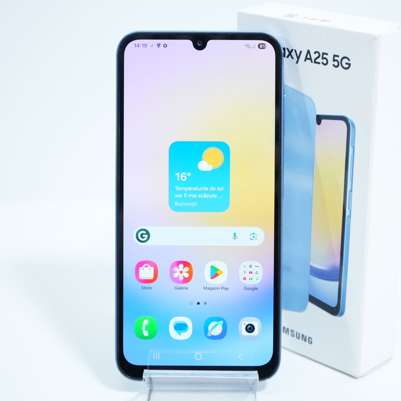 Telefon Samsung Galaxy A25, Optimistic Blue - imagine 8