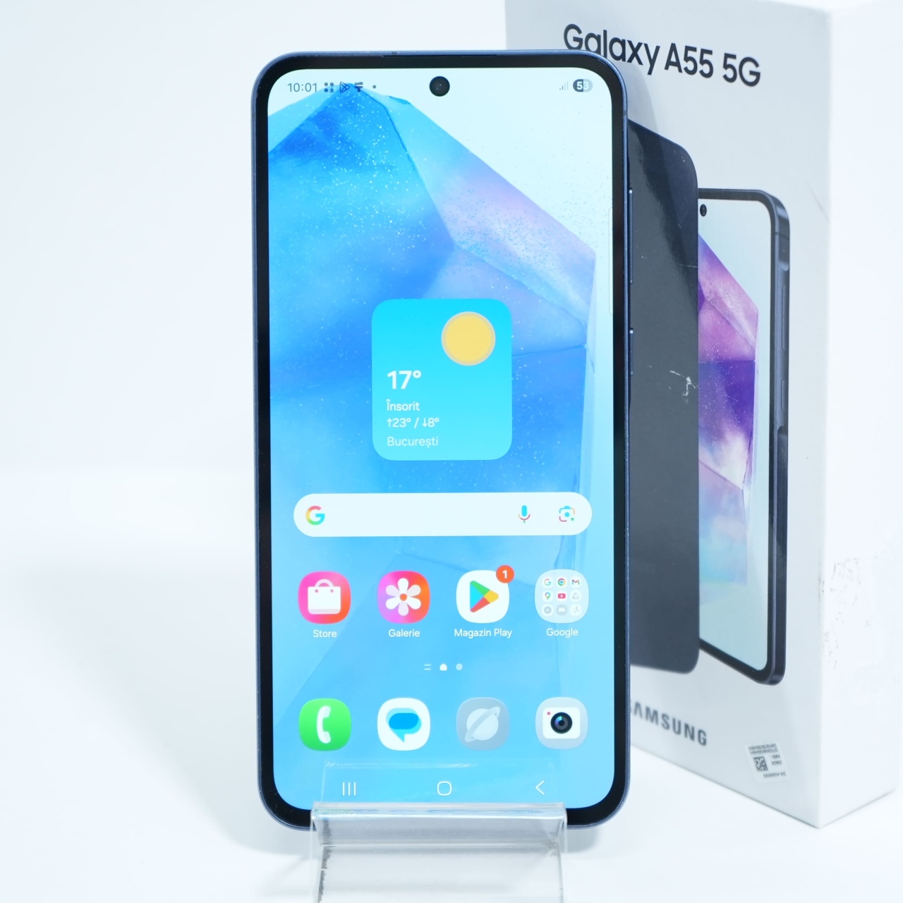 Telefon Samsung Galaxy A55, Navy - imagine 8