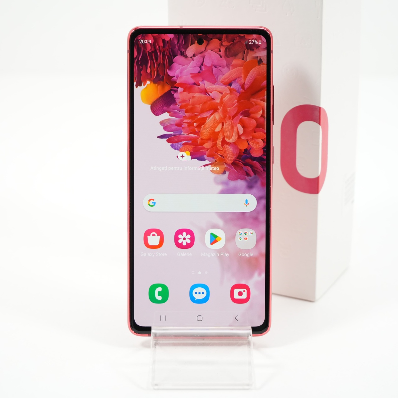 Telefon Samsung Galaxy S20 FE 4G 128GB, Cloud Red - imagine 2