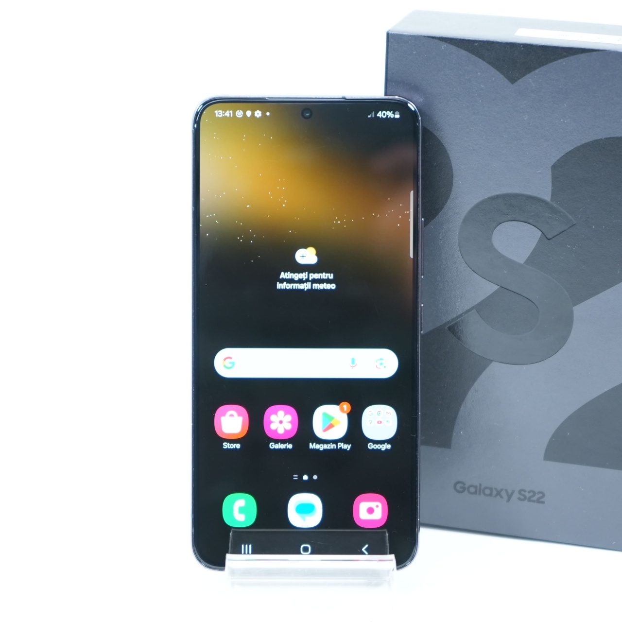 Telefon Samsung Galaxy S22 256GB, Phantom Black