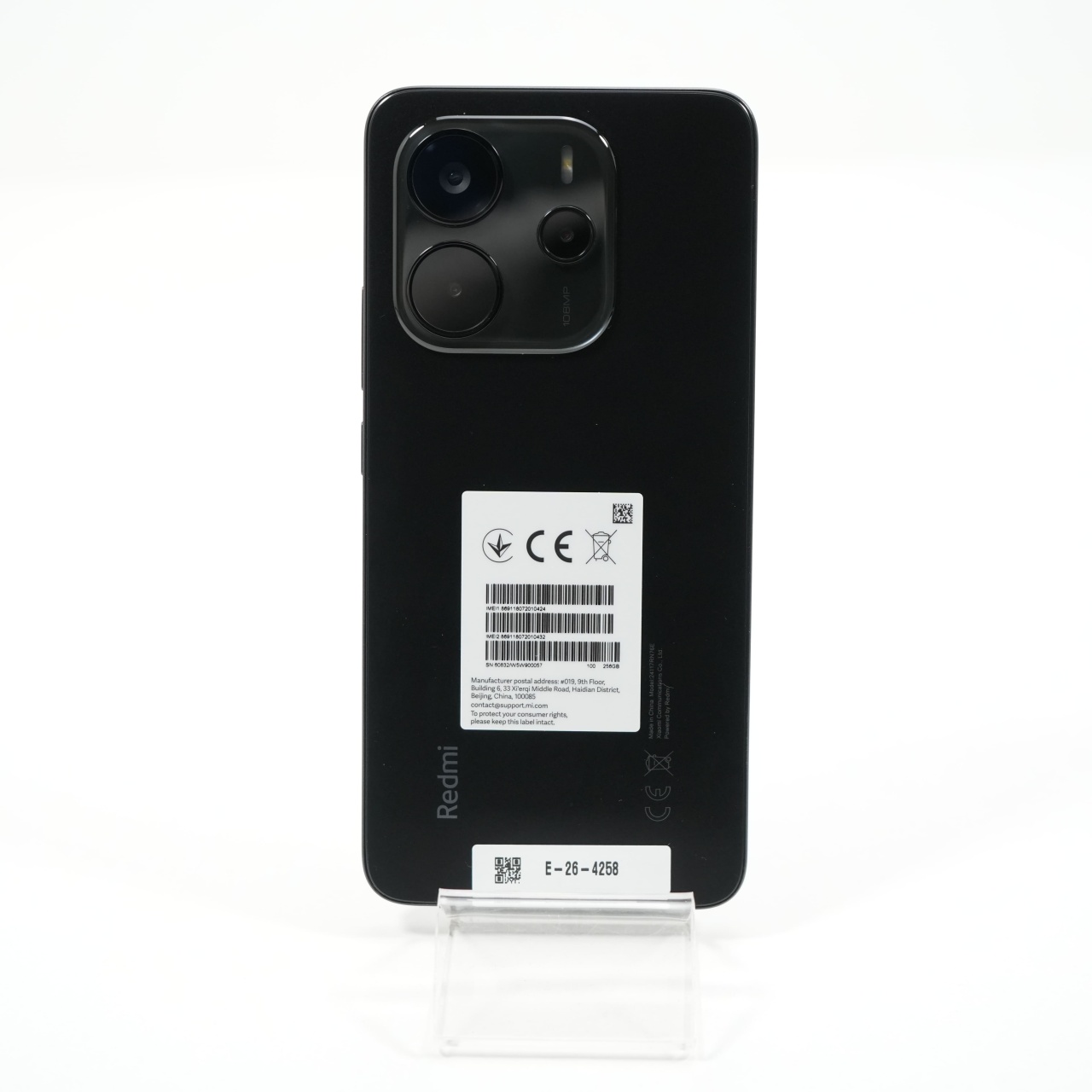 Telefon Xiaomi Redmi Note 14 5G, Midnight Black - imagine 2