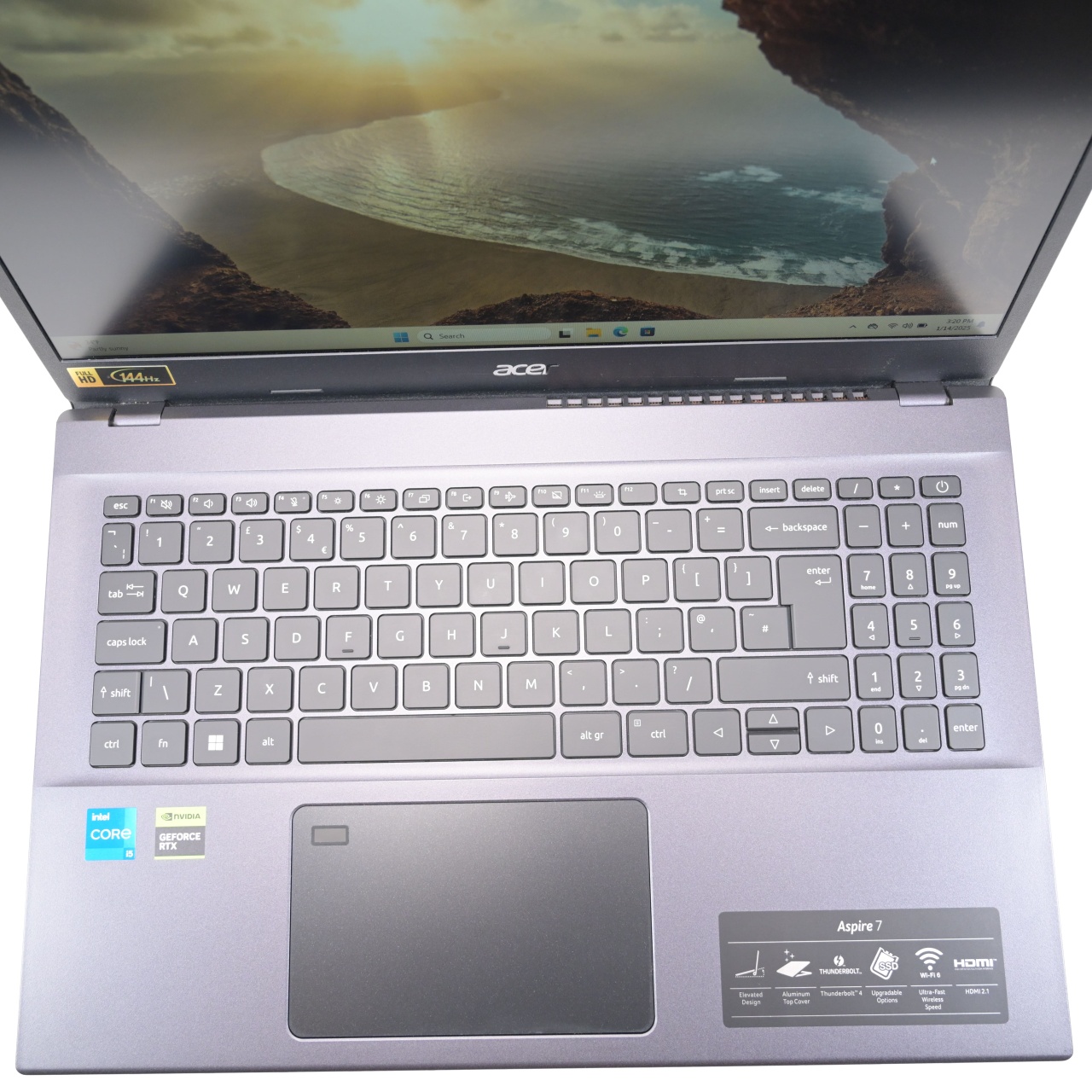 Laptop Acer Aspire 7 (A715-76G-57PN) - 3 | YEO