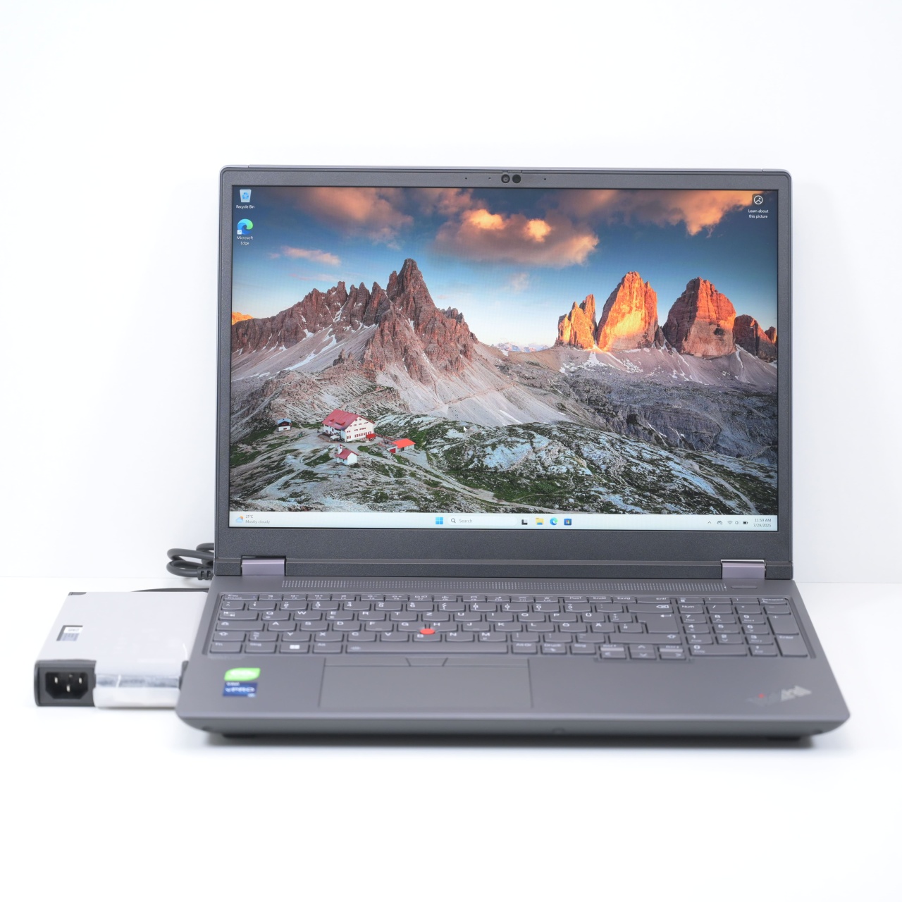 Laptop Lenovo ThinkPad P16 Gen 2, Intel Core i7-13850HX, 16", 165Hz, Rezolutie 2560x1600, 32 GB DDR5, SSD de 1 TB, Nvidia GeForce RTX 3500 - imagine 8