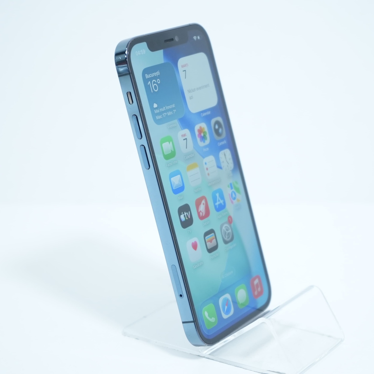 Telefon Apple iPhone 12 Pro 128GB, Pacific Blue - imagine 4