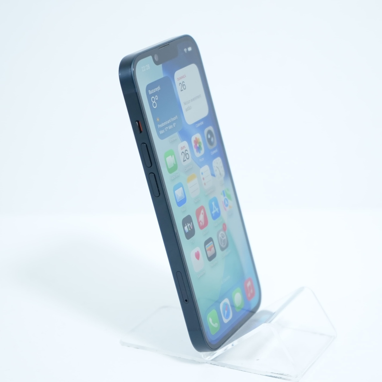 Telefon Apple iPhone 14 128GB, Midnight - imagine 3