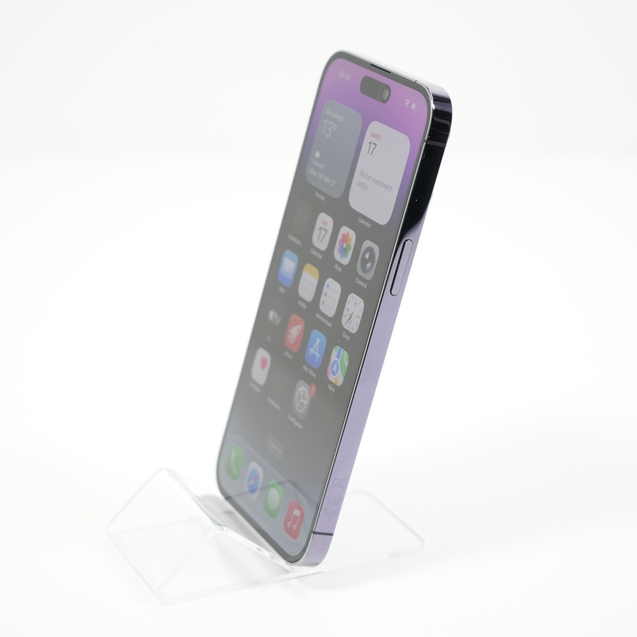 Telefon Apple iPhone 14 Pro Max 128GB, Deep Purple - imagine 4