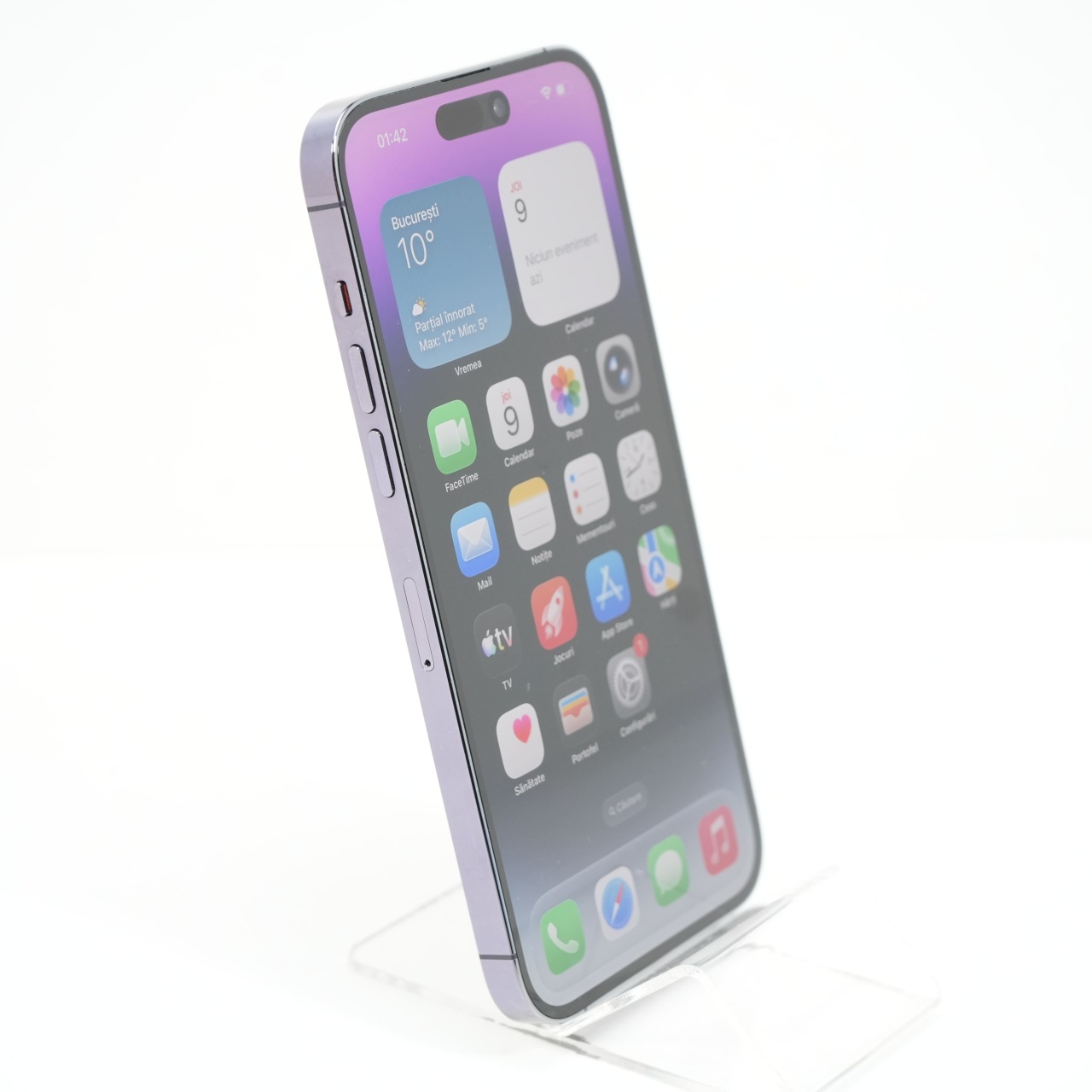 Telefon Apple iPhone 14 Pro Max 128GB, Deep Purple - imagine 3