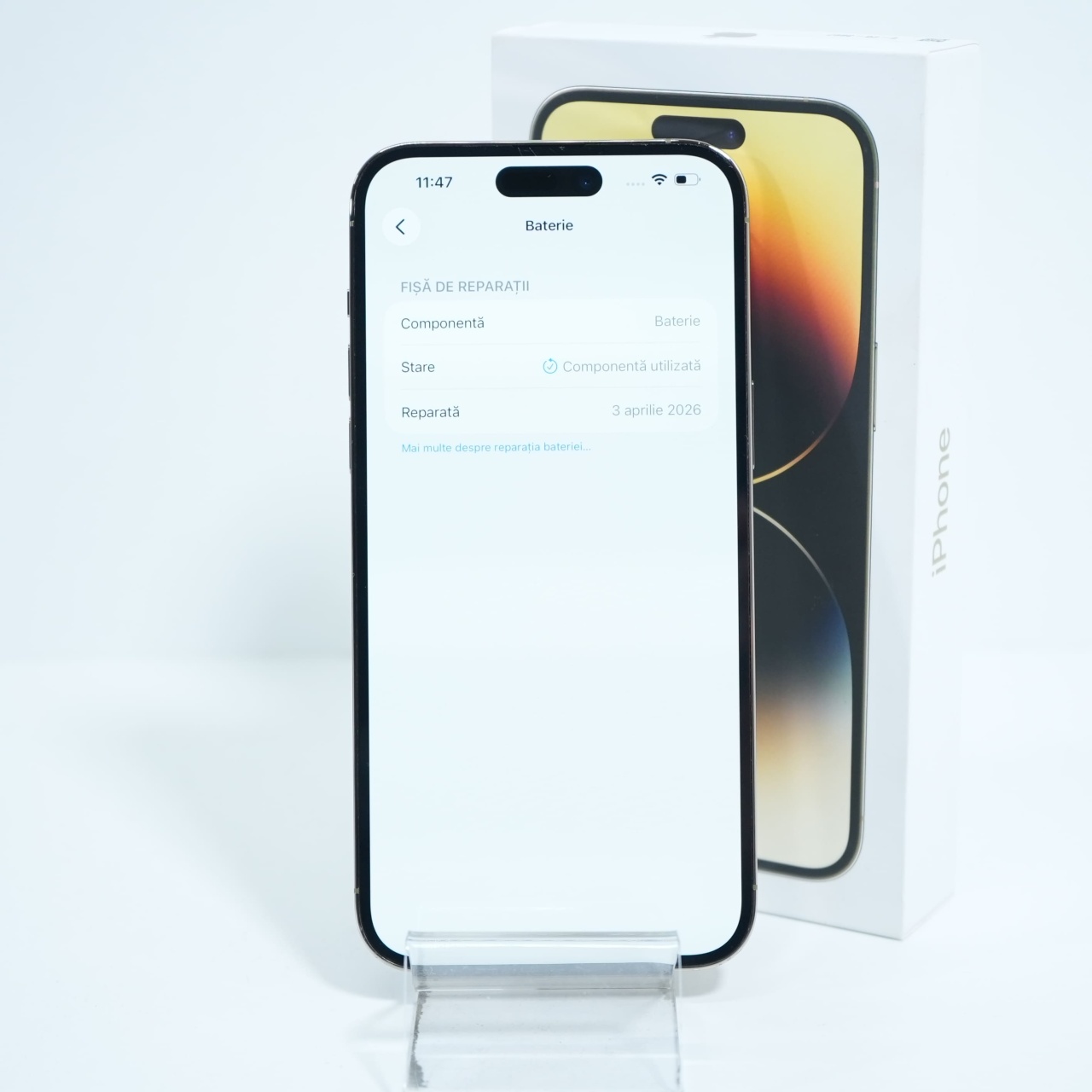 Telefon Apple iPhone 14 Pro Max 256GB, Gold - imagine 8