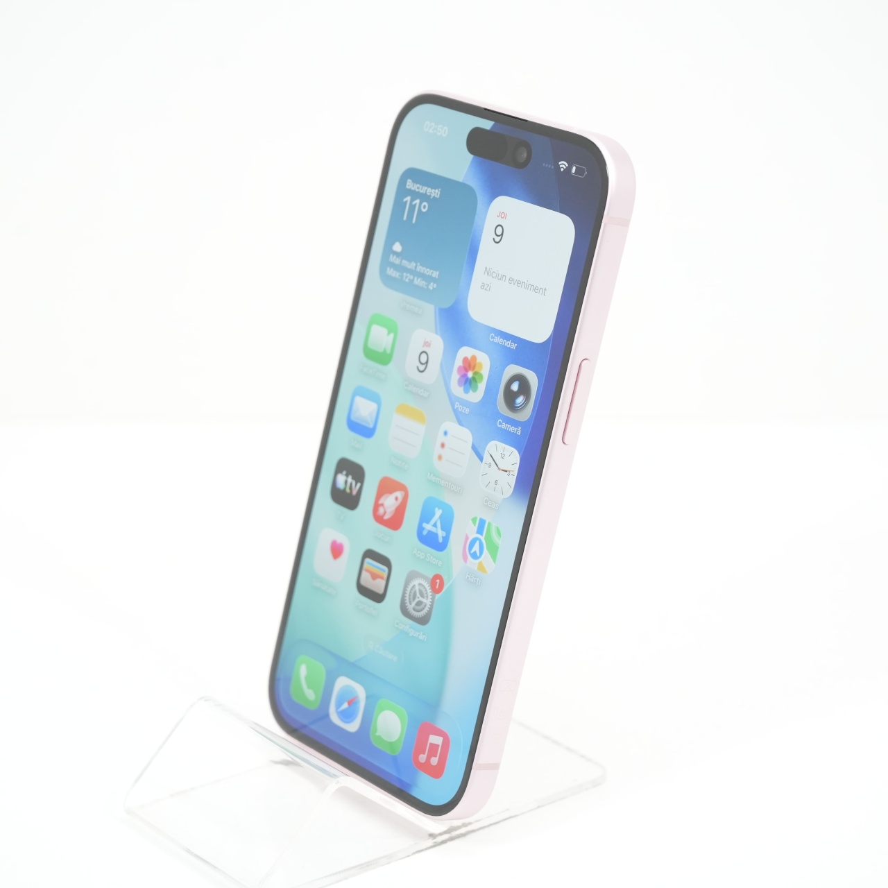 Telefon Apple iPhone 15 128GB, Pink - imagine 4