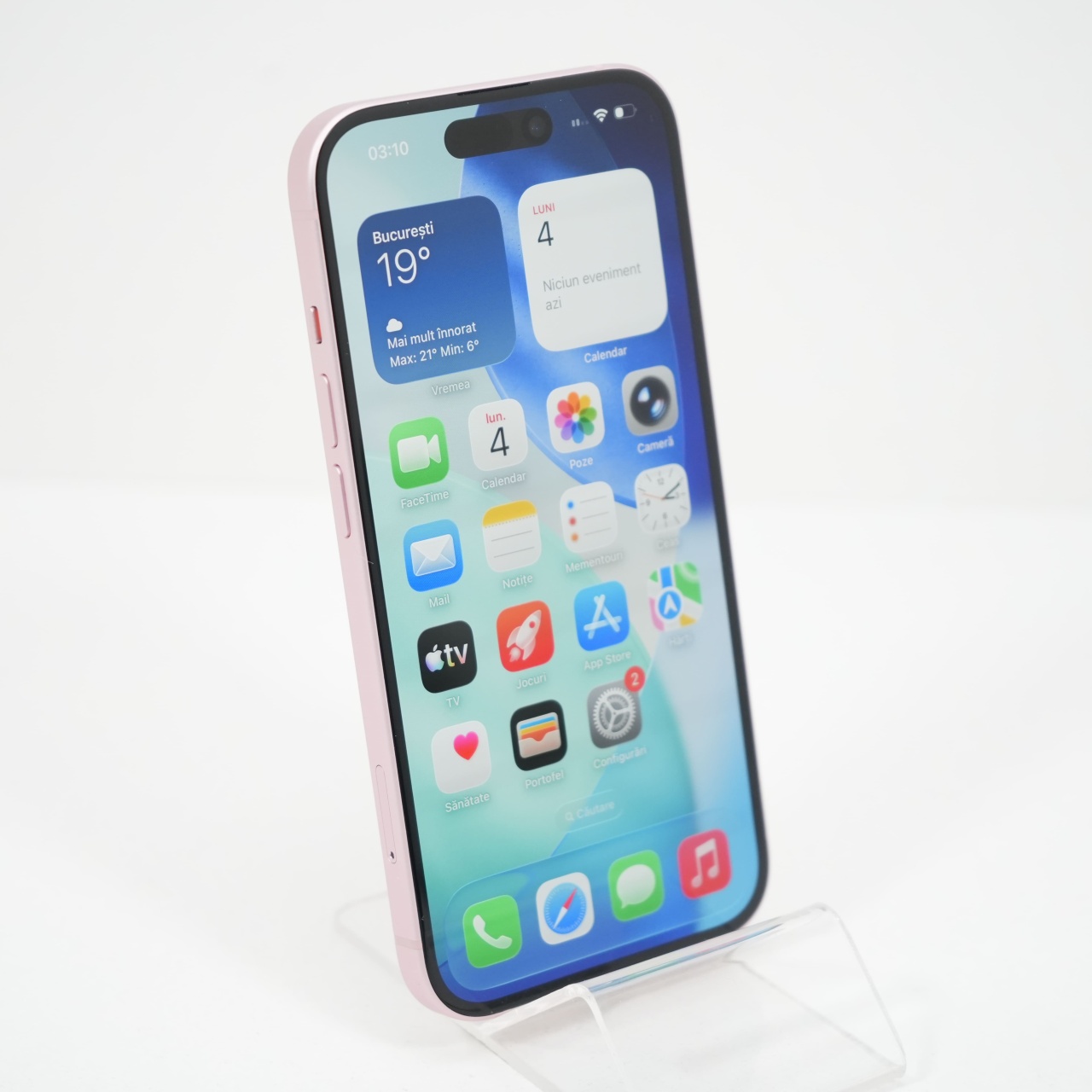 Telefon Apple iPhone 15 128GB, Pink - imagine 4