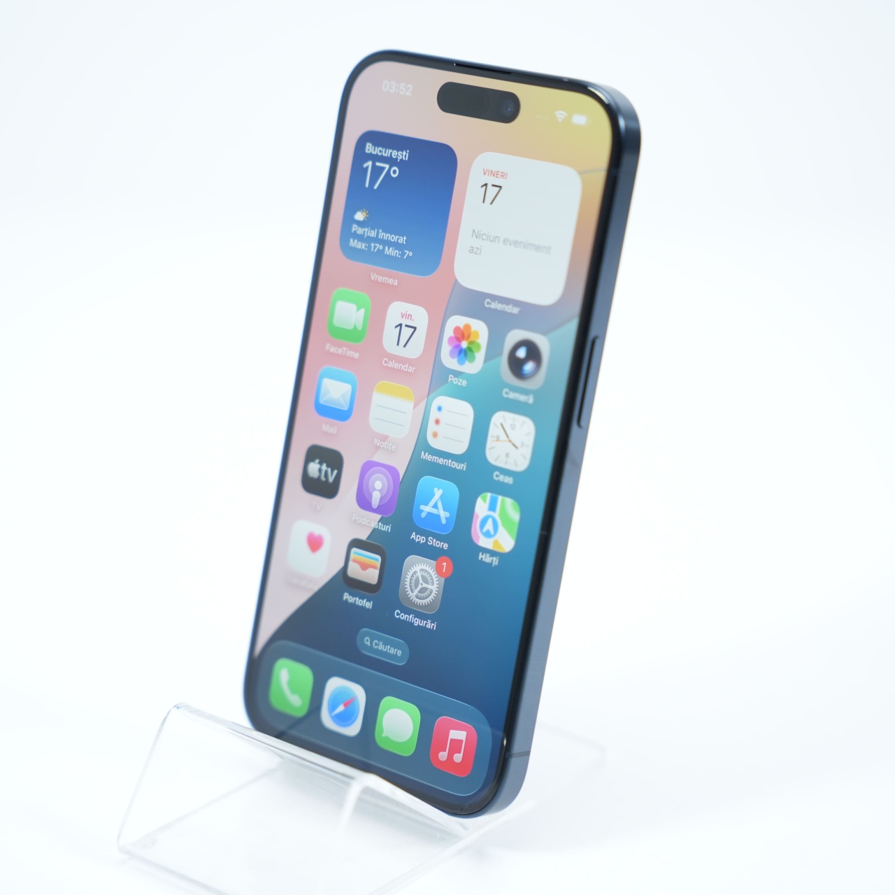 Telefon Apple iPhone 15 Pro 256GB, Blue Titanium - 1 | YEO