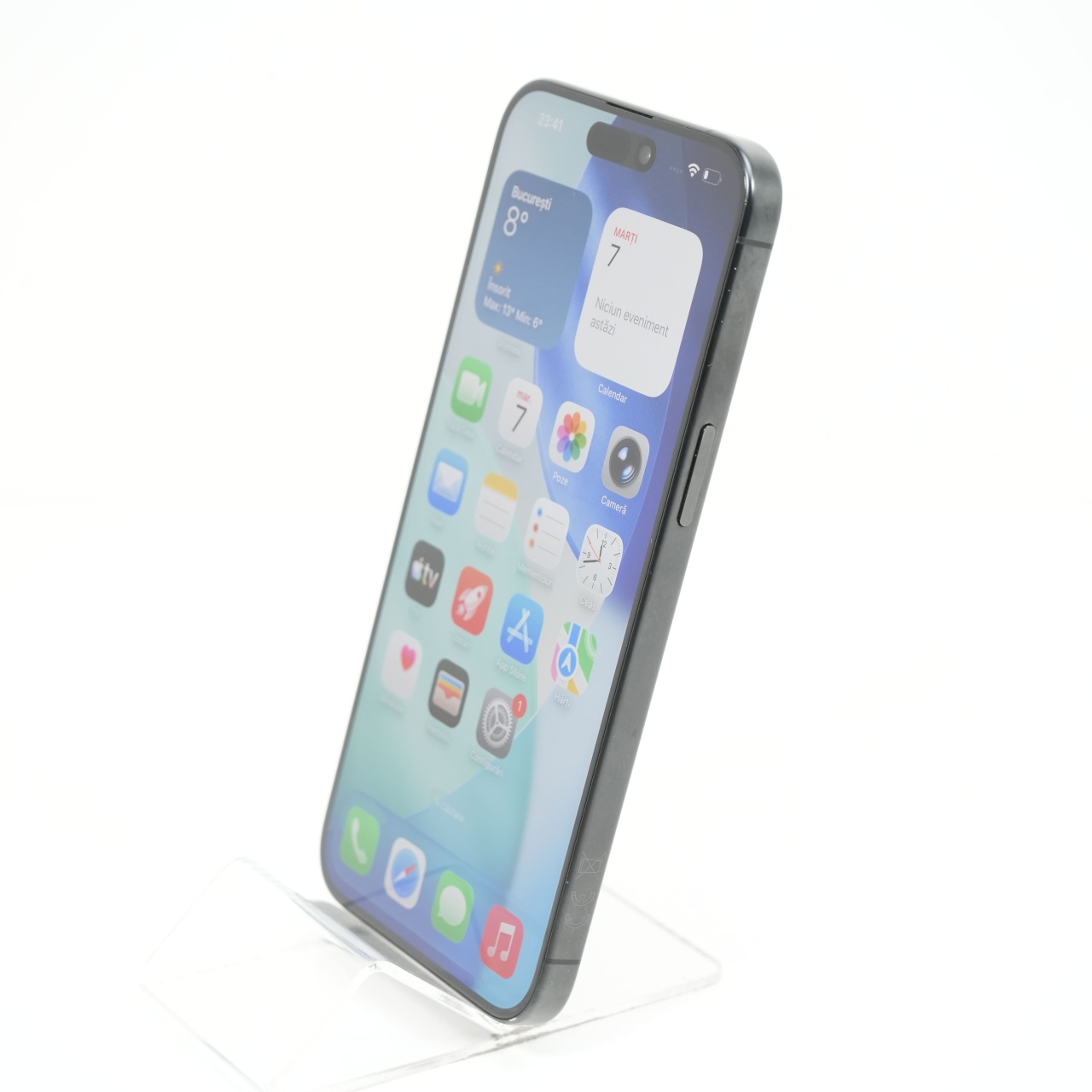 Telefon Apple iPhone 15 Pro Max 256GB, Black Titanium - imagine 4