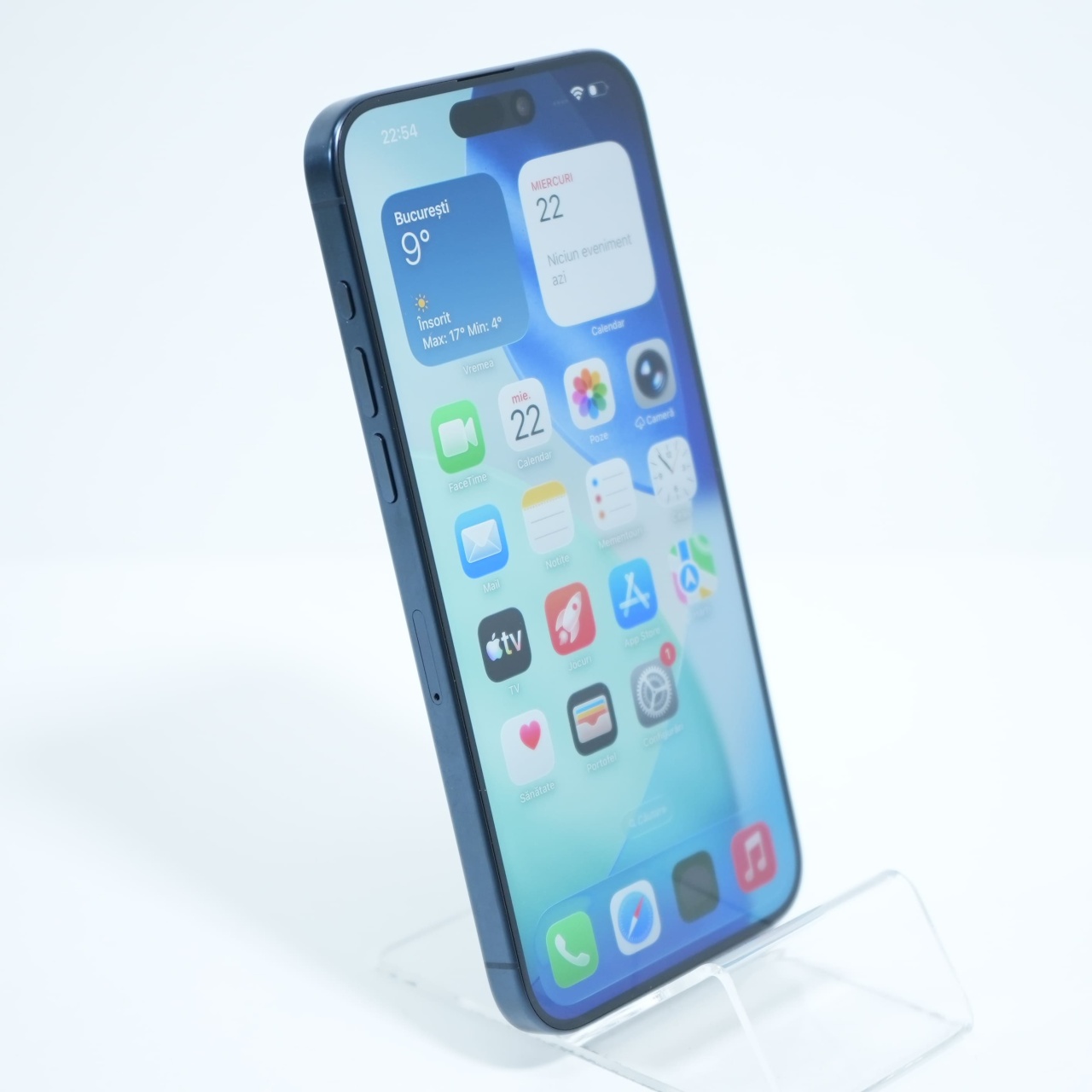 Telefon Apple iPhone 15 Pro Max 256GB, Blue Titanium - imagine 4