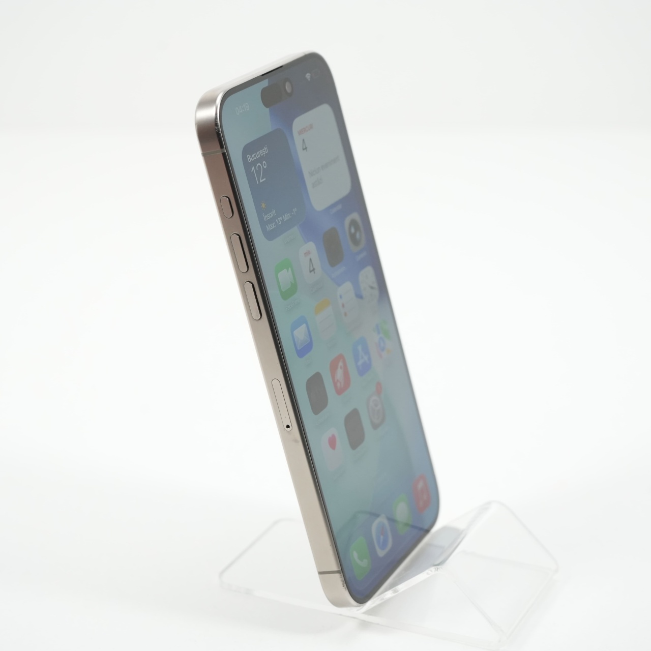 Telefon Apple iPhone 15 Pro Max 512GB, Natural Titanium - imagine 3