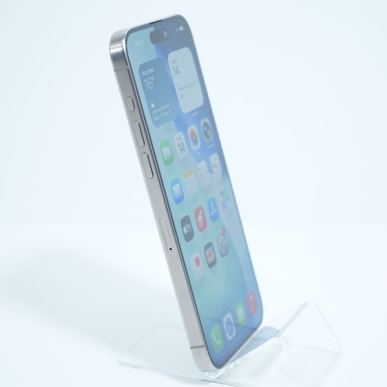 Telefon Apple iPhone 15 Pro Max 512GB, Natural Titanium - imagine 4