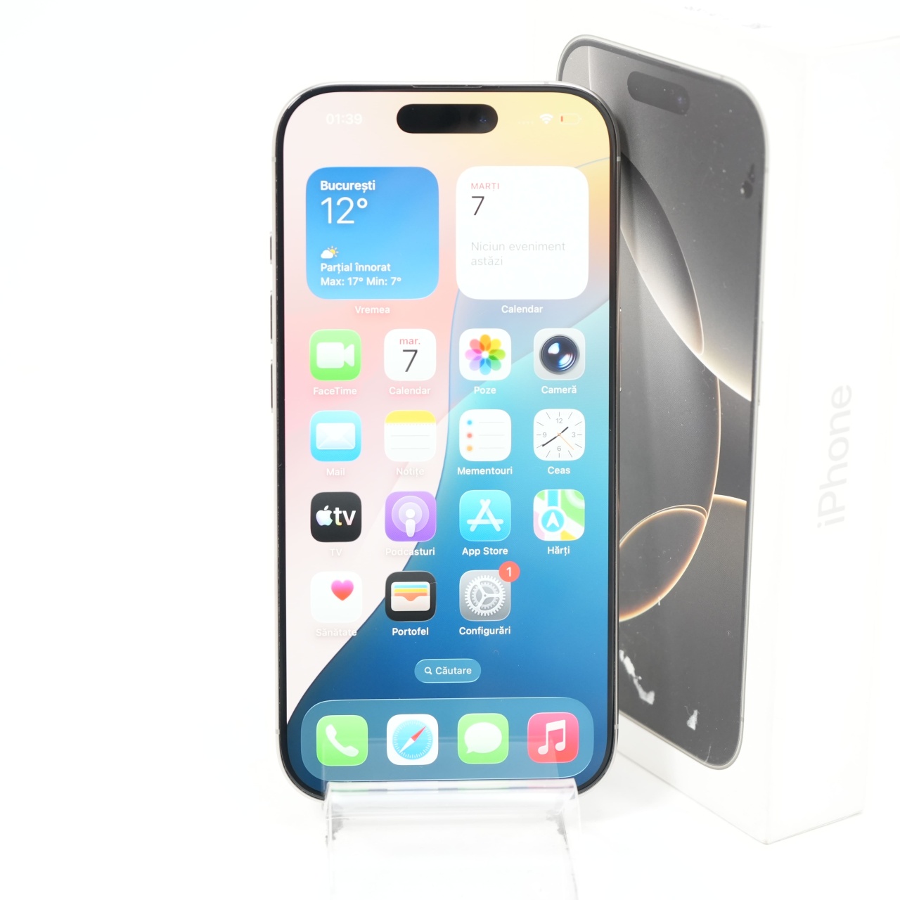 Telefon Apple iPhone 16 Pro 256GB, Natural Titanium - imagine 7