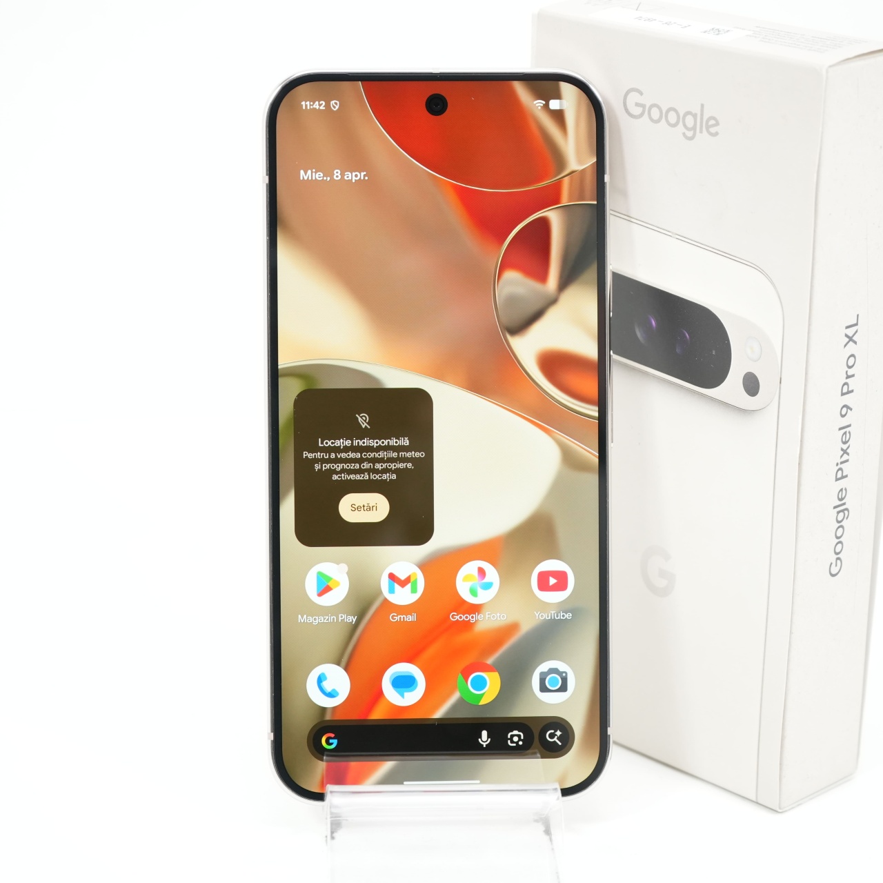 Telefon Google Pixel 9 Pro XL 256GB, Porcelain - imagine 2