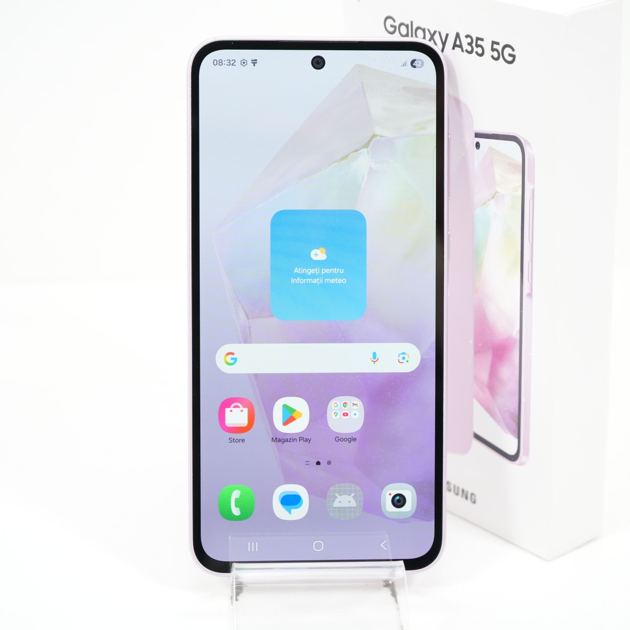 Telefon Samsung Galaxy A35, Lilac - imagine 8